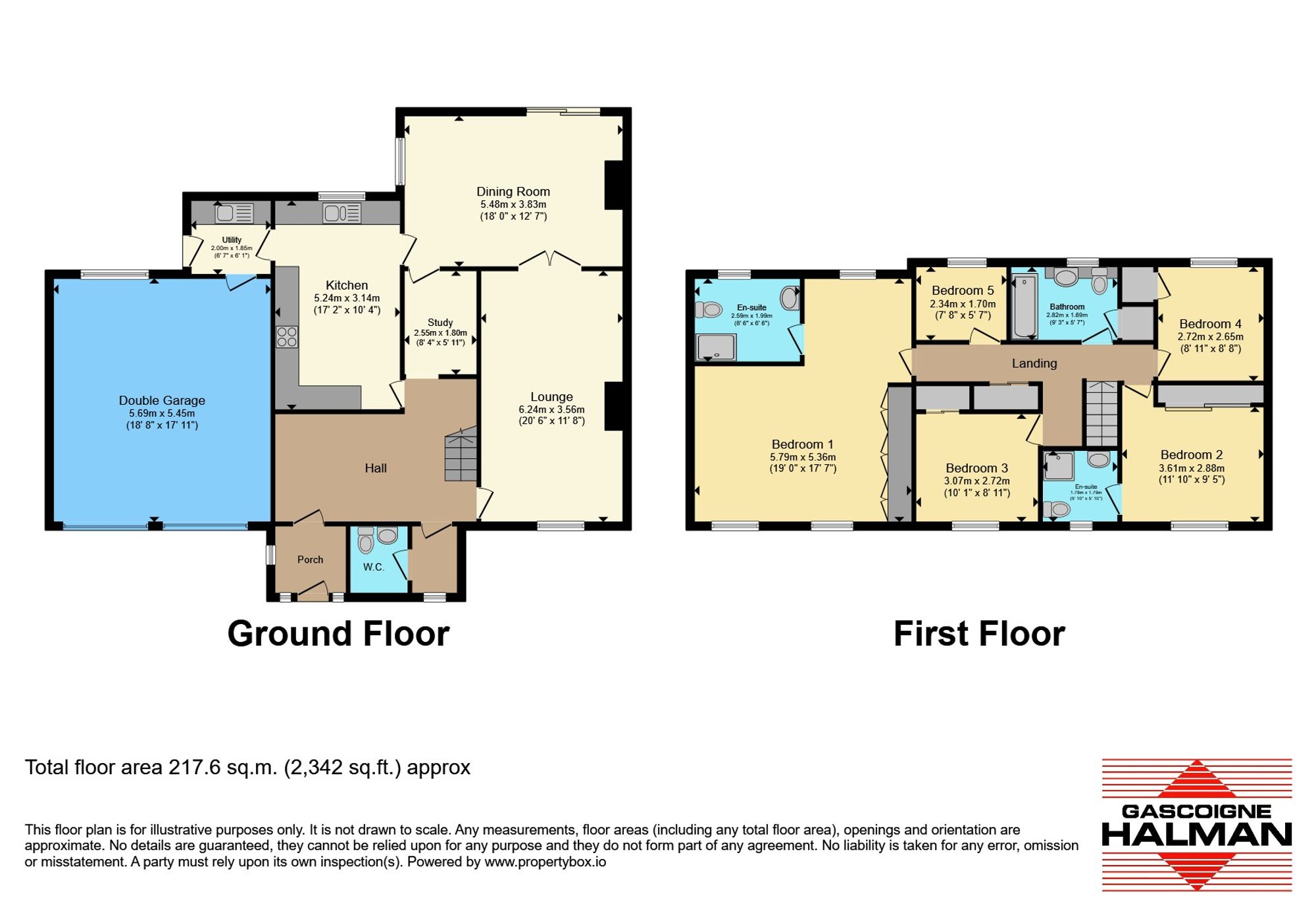 3 Taplow Close, Warrington floorplan