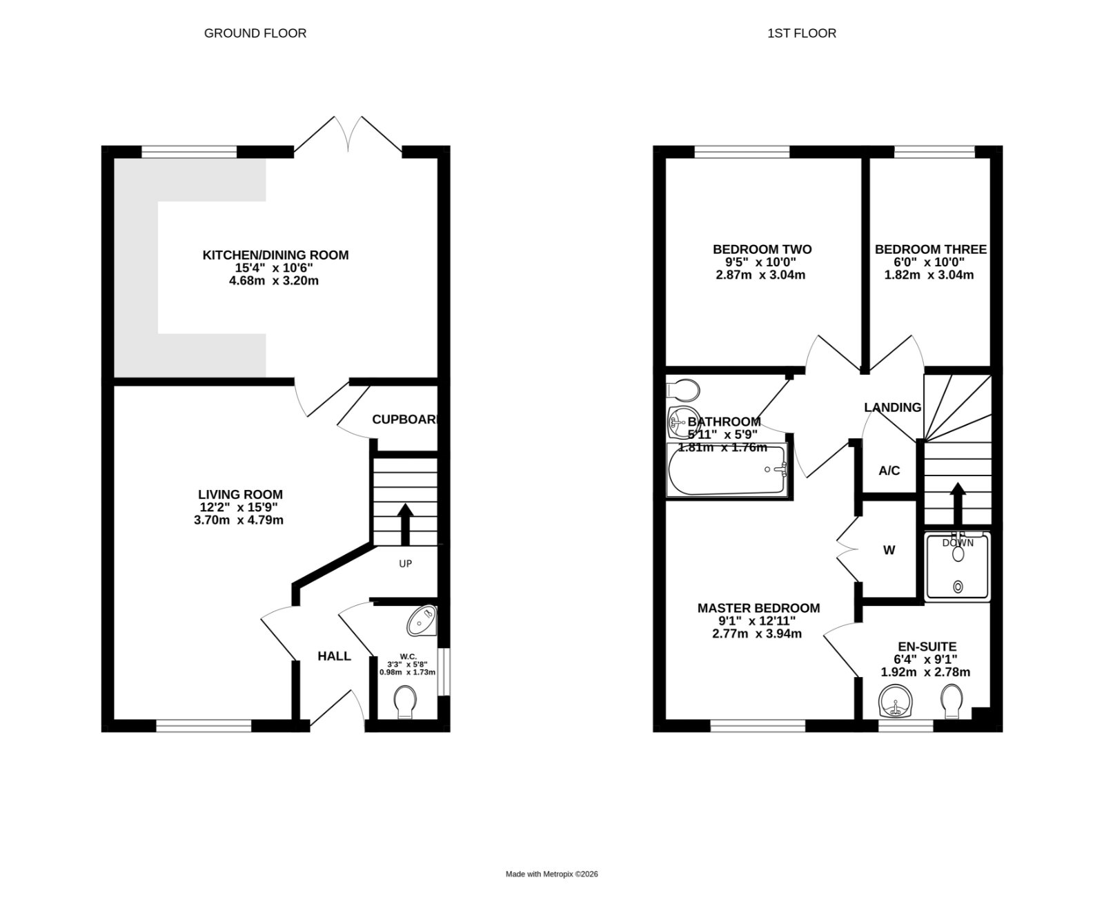 18, Barley Gardens, Wokingham floorplan