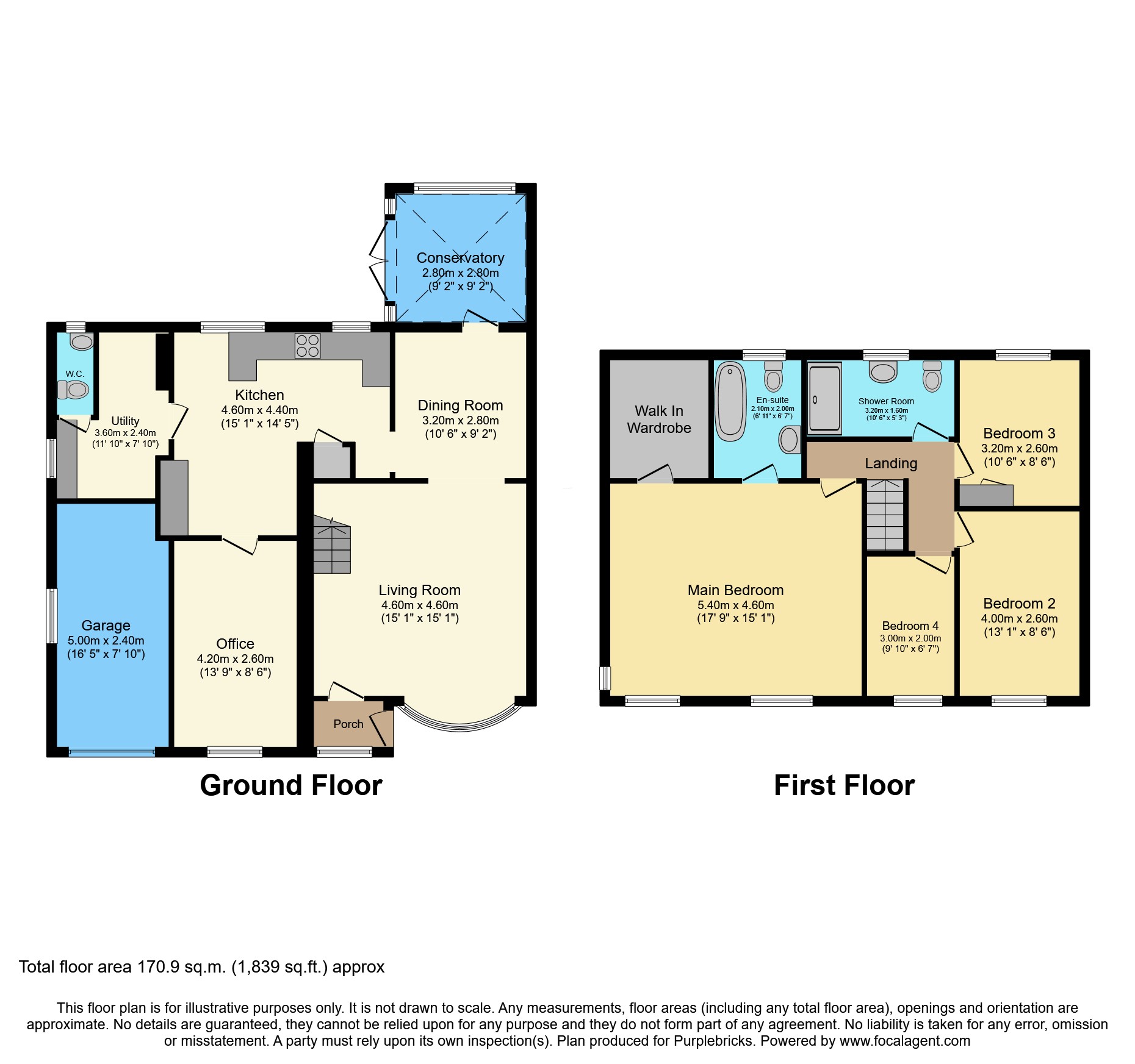 8, Harold Avenue, Dukinfield floorplan