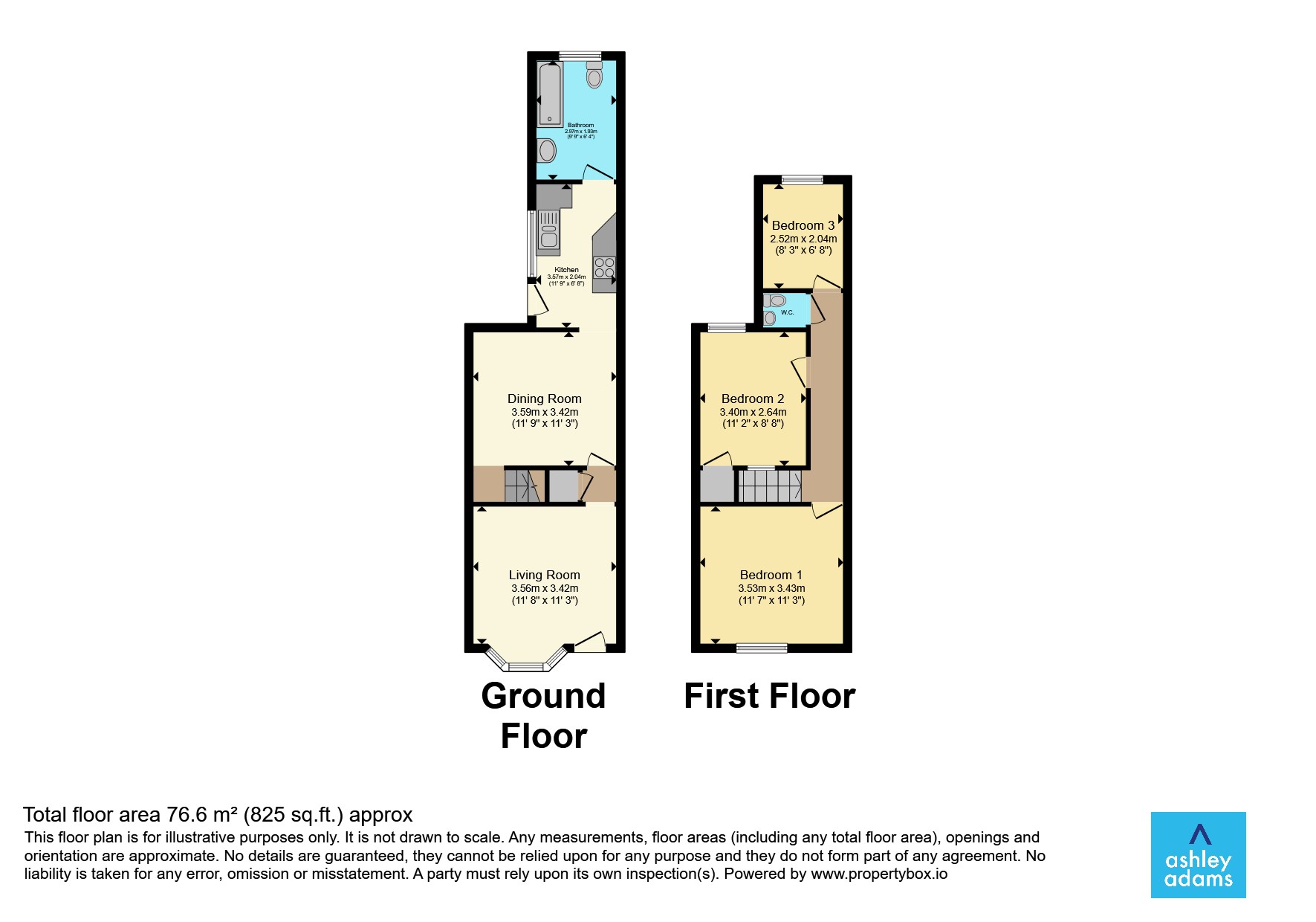 25, Haddon Street, DERBY floorplan