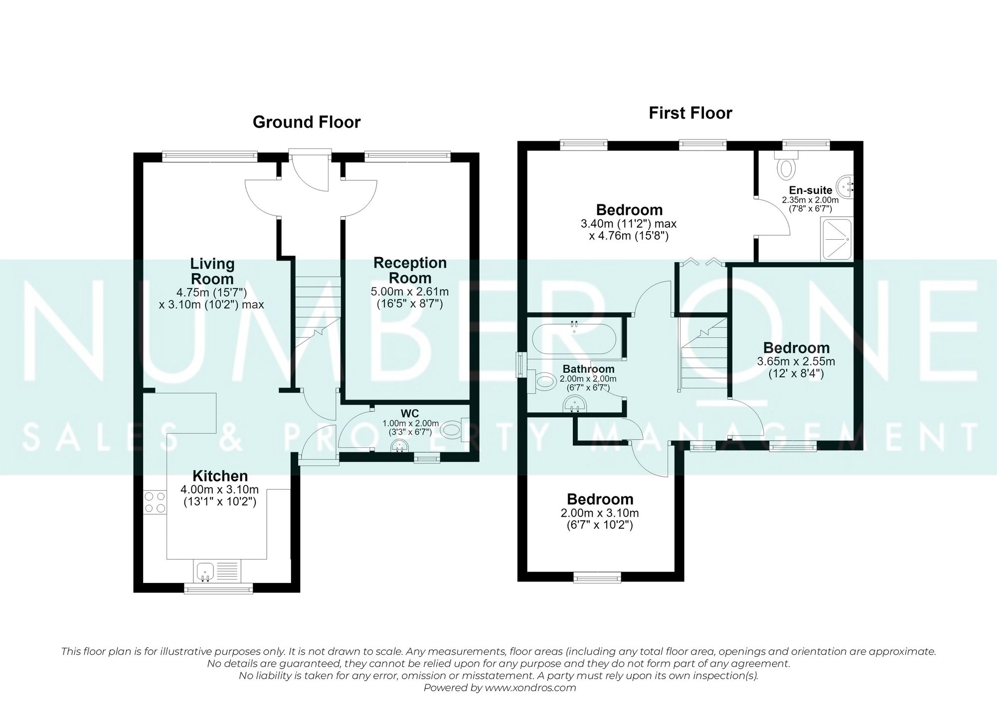 28 Cwm Braenar, Blackwood floorplan