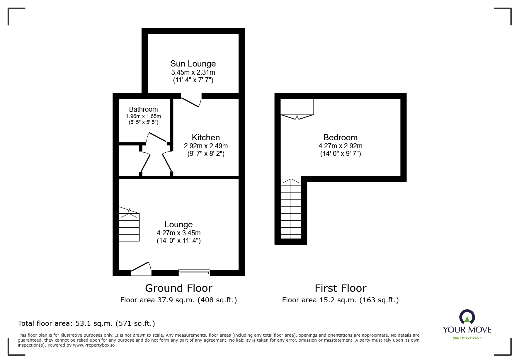 14, Grasmere Avenue, Wolverhampton floorplan