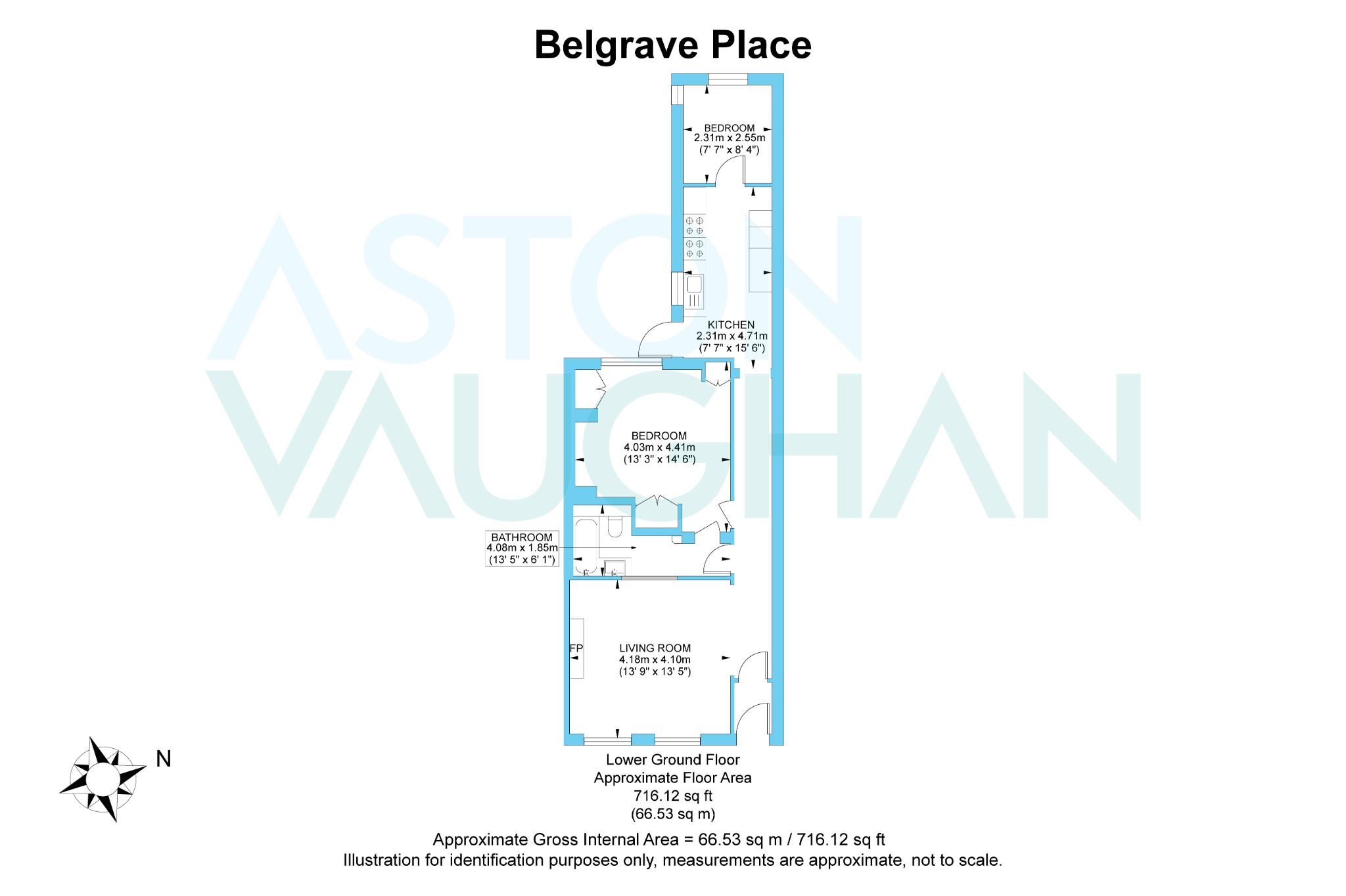 Belgrave Place, Brighton floorplan