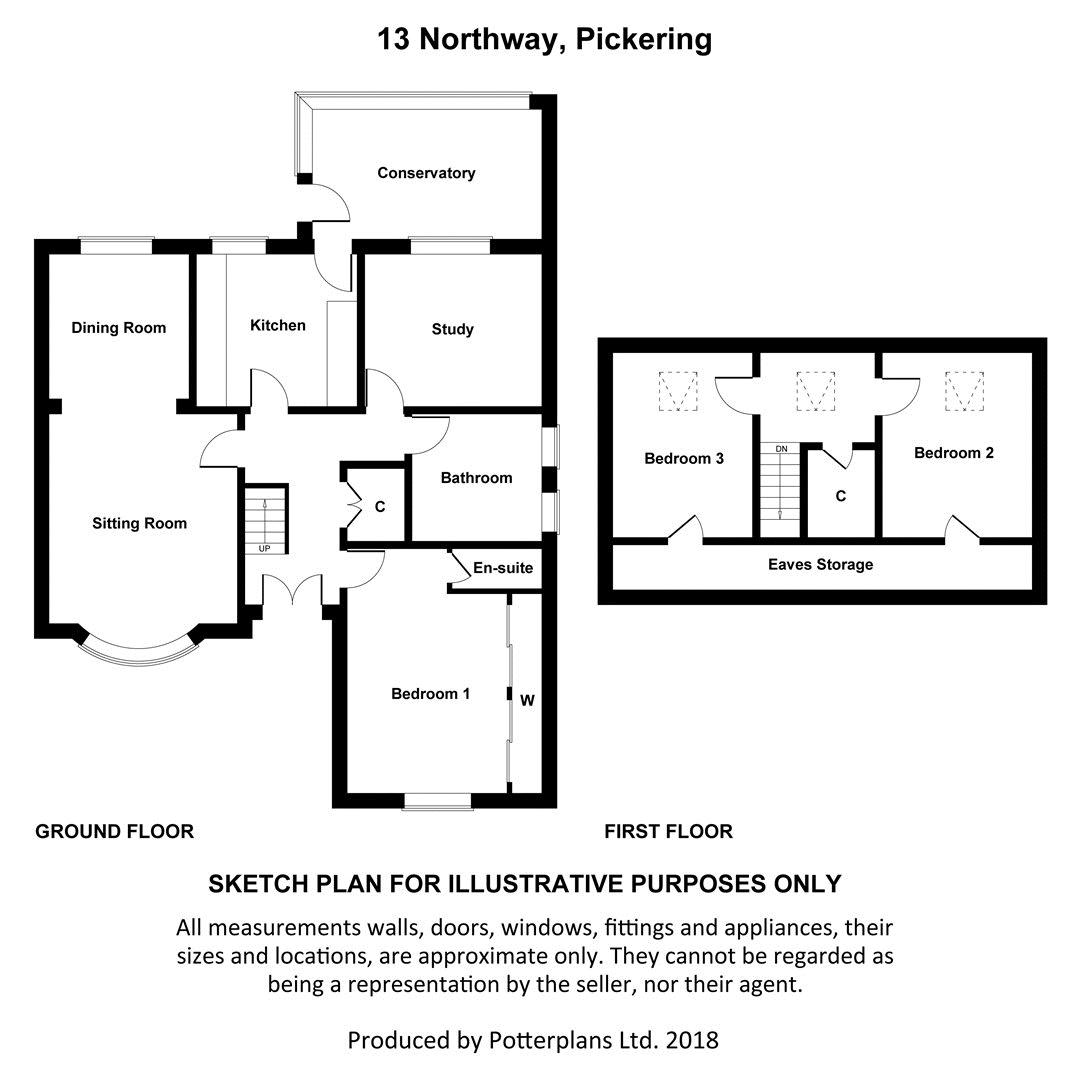 4 Bedrooms Detached bungalow for sale in Northway, Pickering YO18