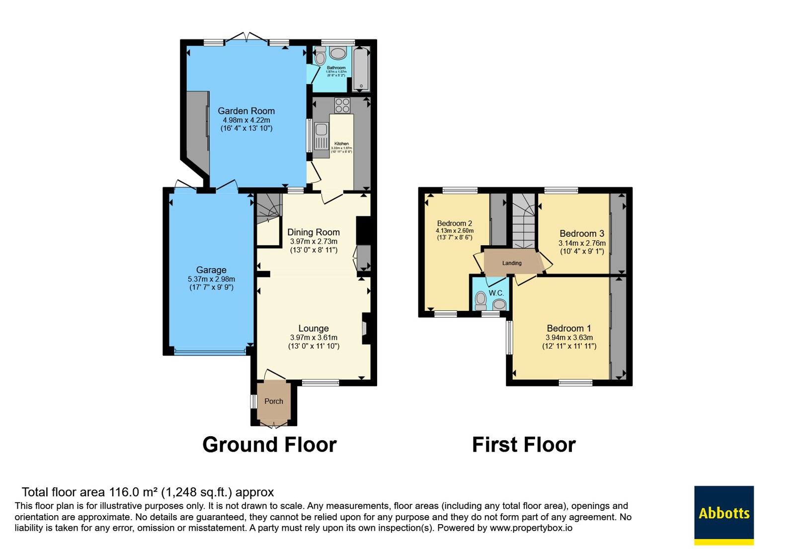 1, Plummers Road, Colchester floorplan