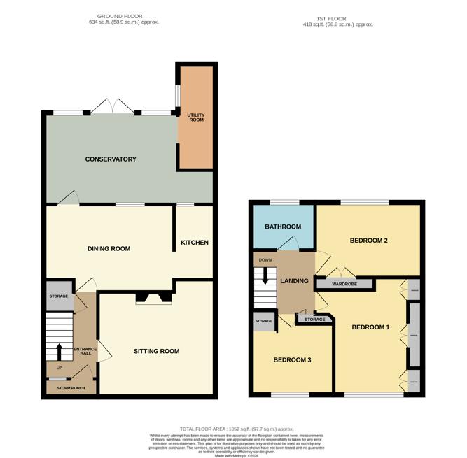 Harris Avenue, Lowestoft floorplan