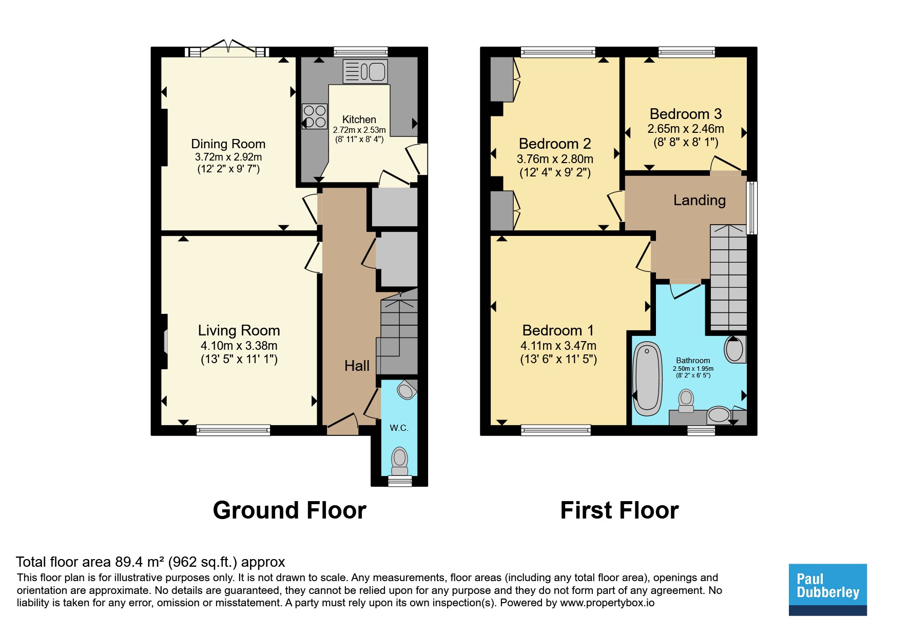 41a, Robert Road, Tipton floorplan