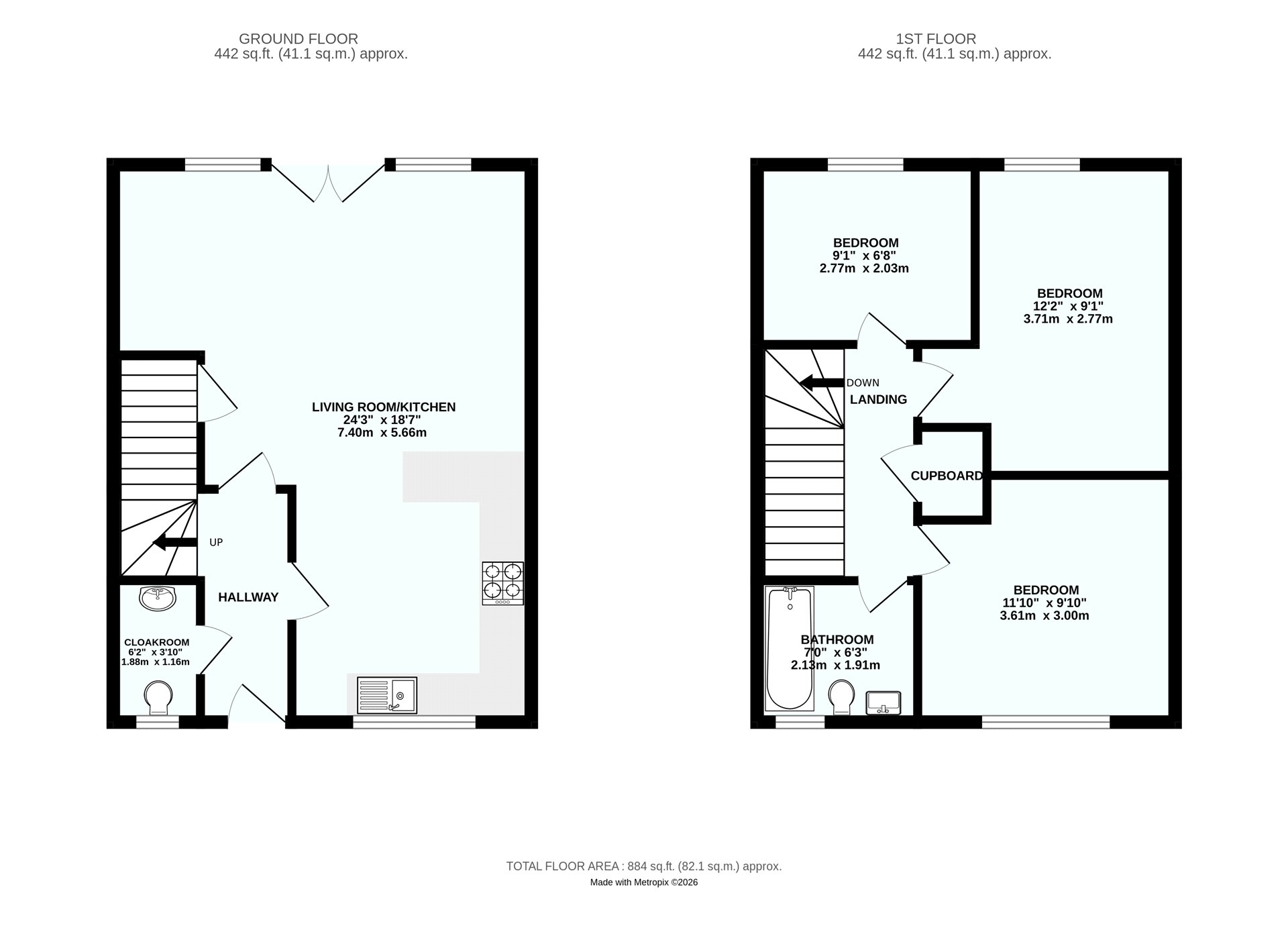 Wilkinson Gardens, Redruth floorplan
