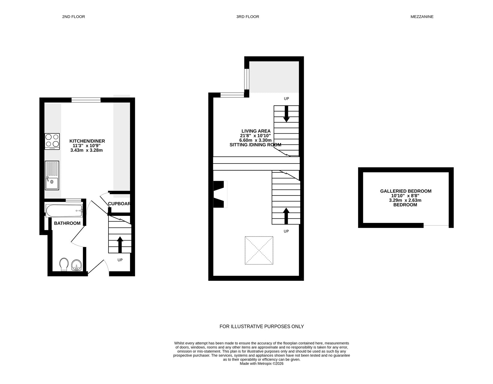 15 St. James Court,, East Street, Surrey floorplan