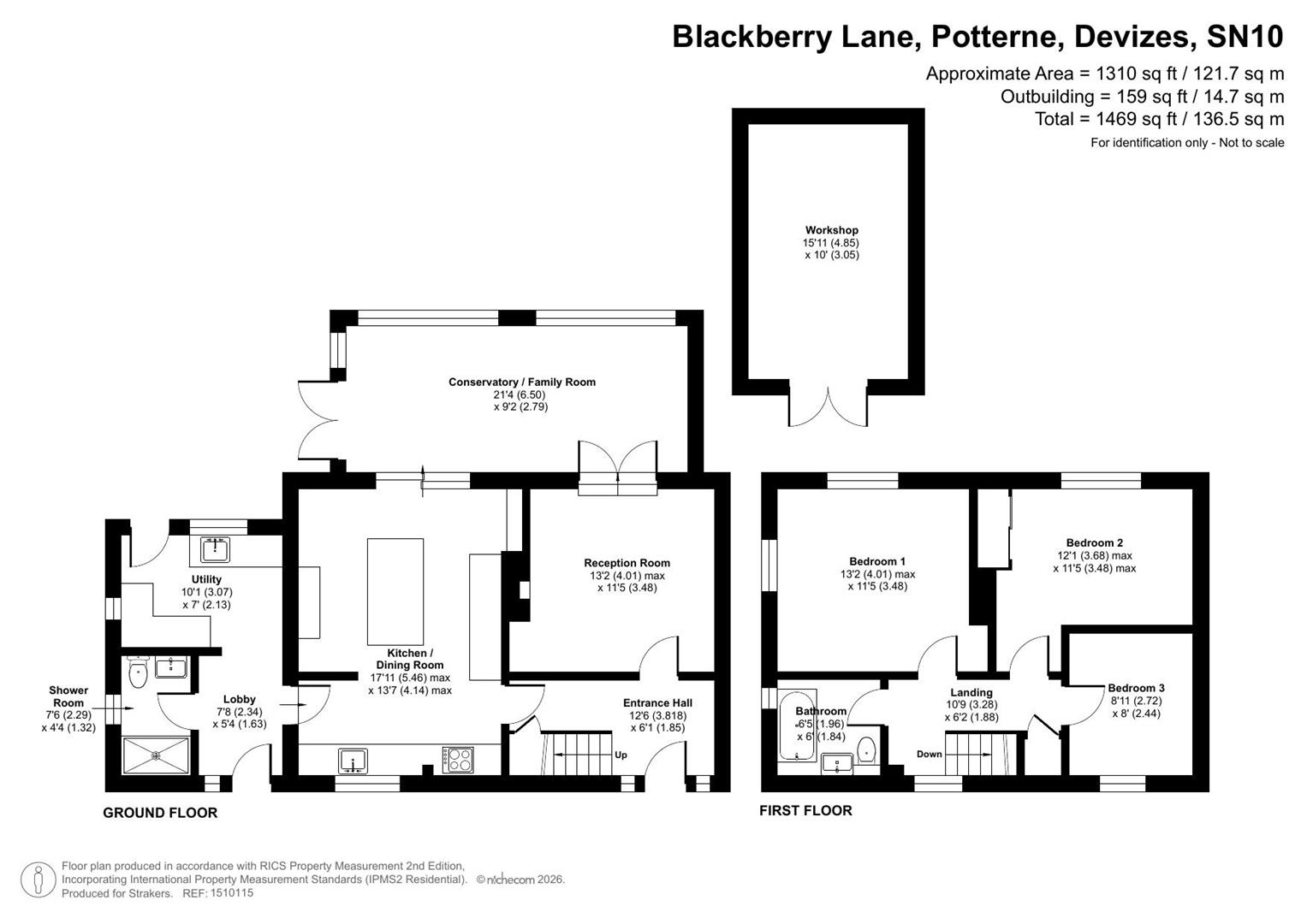 9, Blackberry Lane, Potterne floorplan