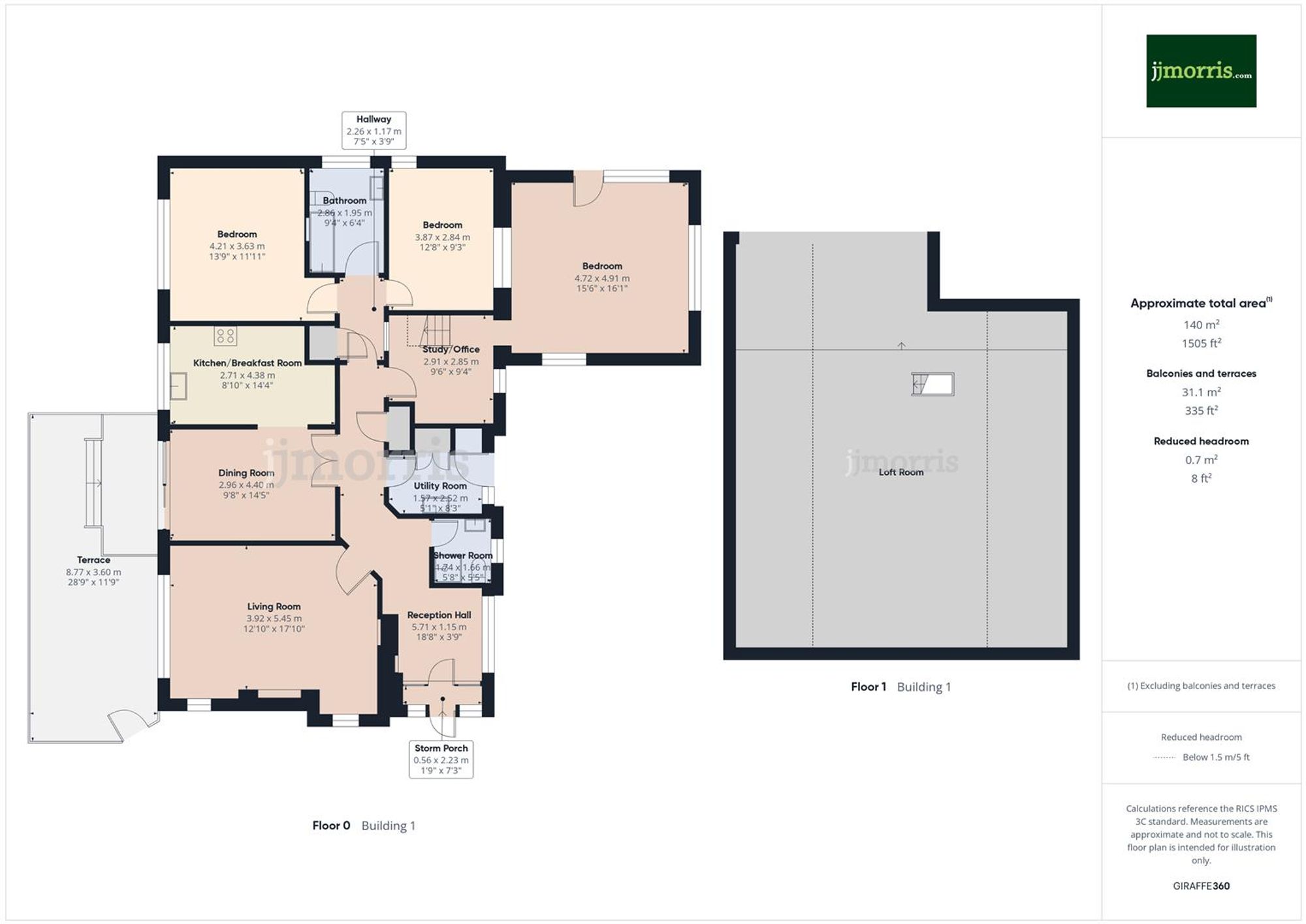 9 Tir Treharne, Newport floorplan