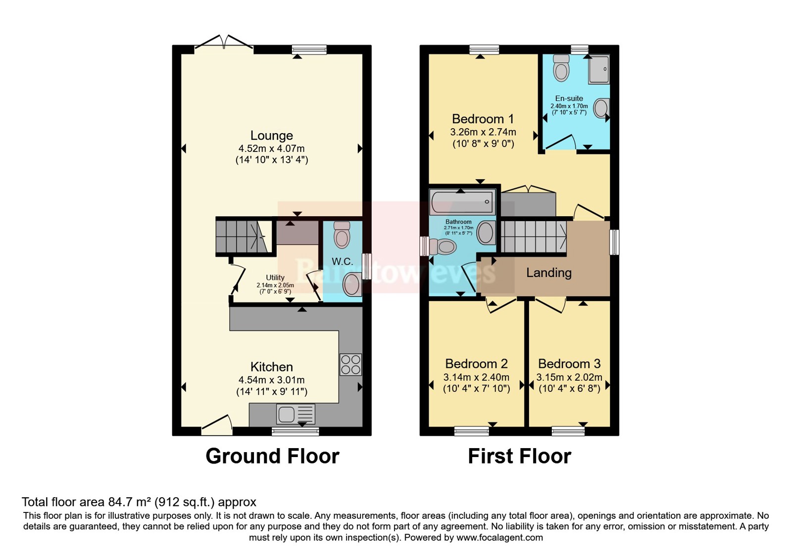 12, Mallow Gardens, Lincolnshire floorplan