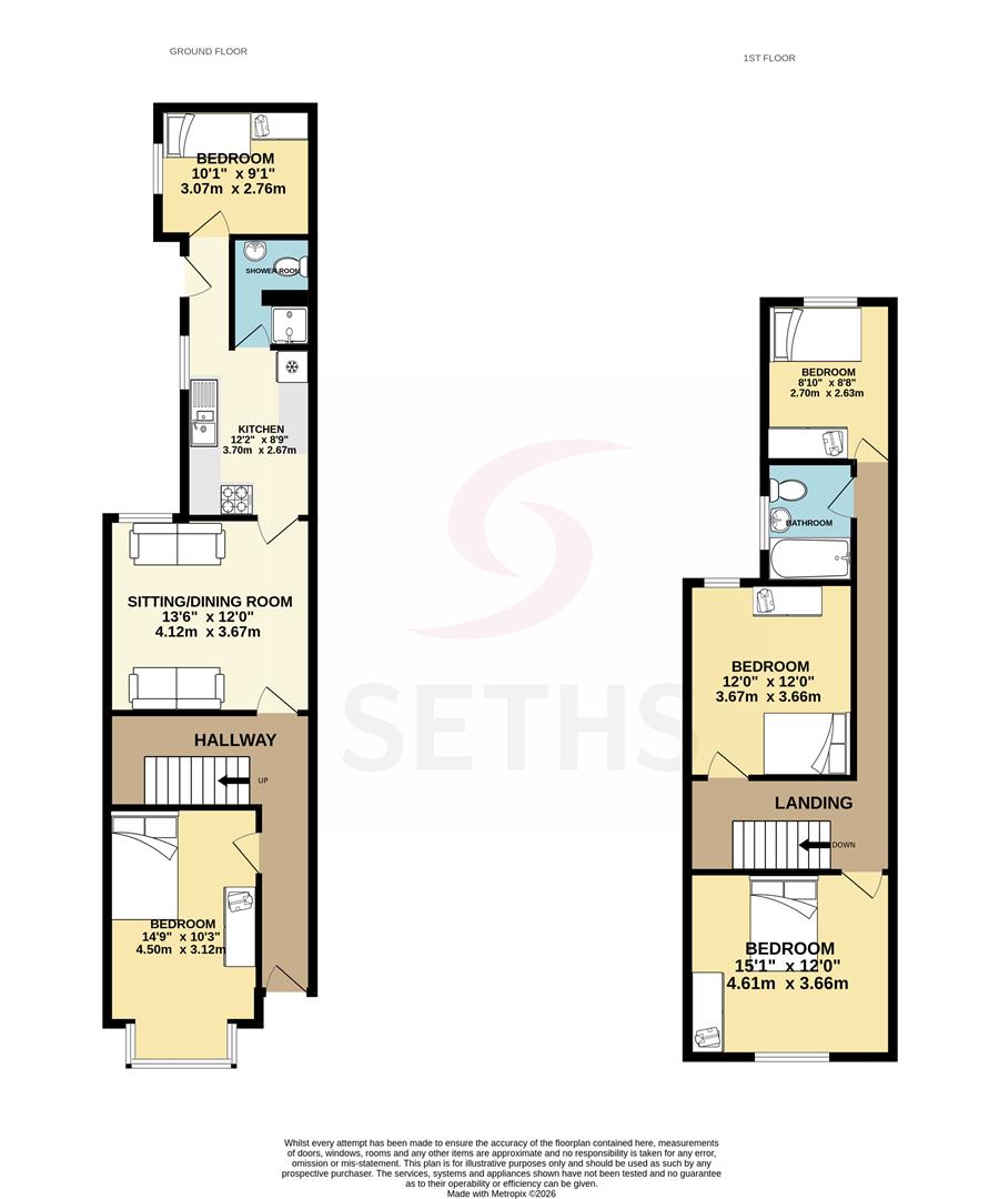 Beaconsfield Road, Leicester floorplan