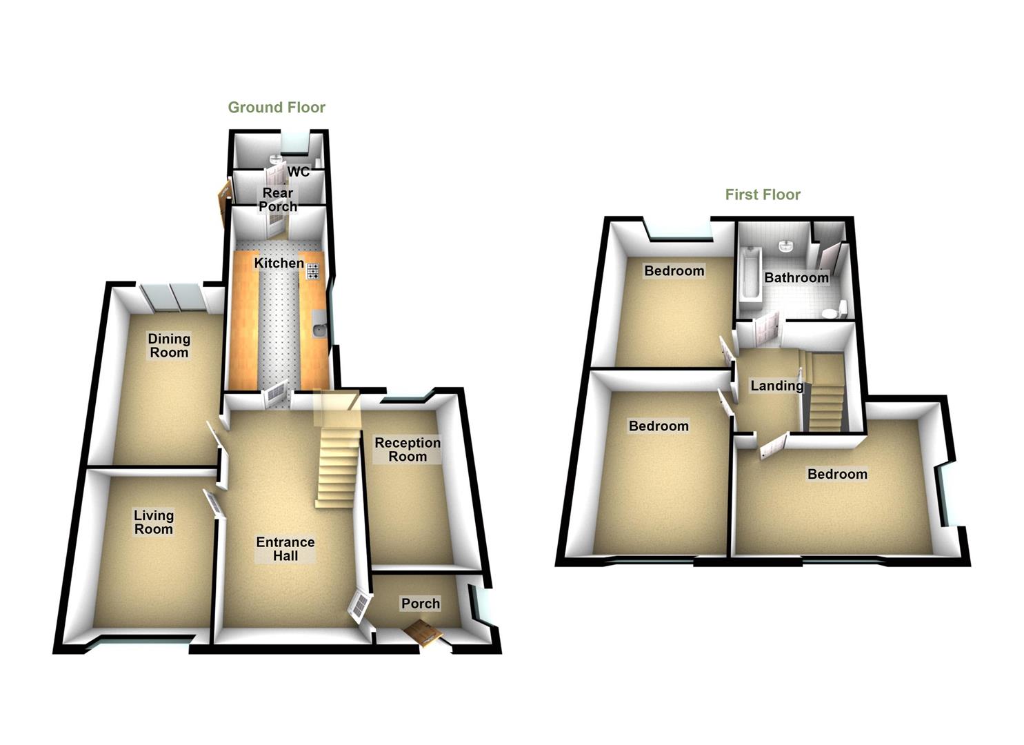 11, Park Road, Brotton floorplan