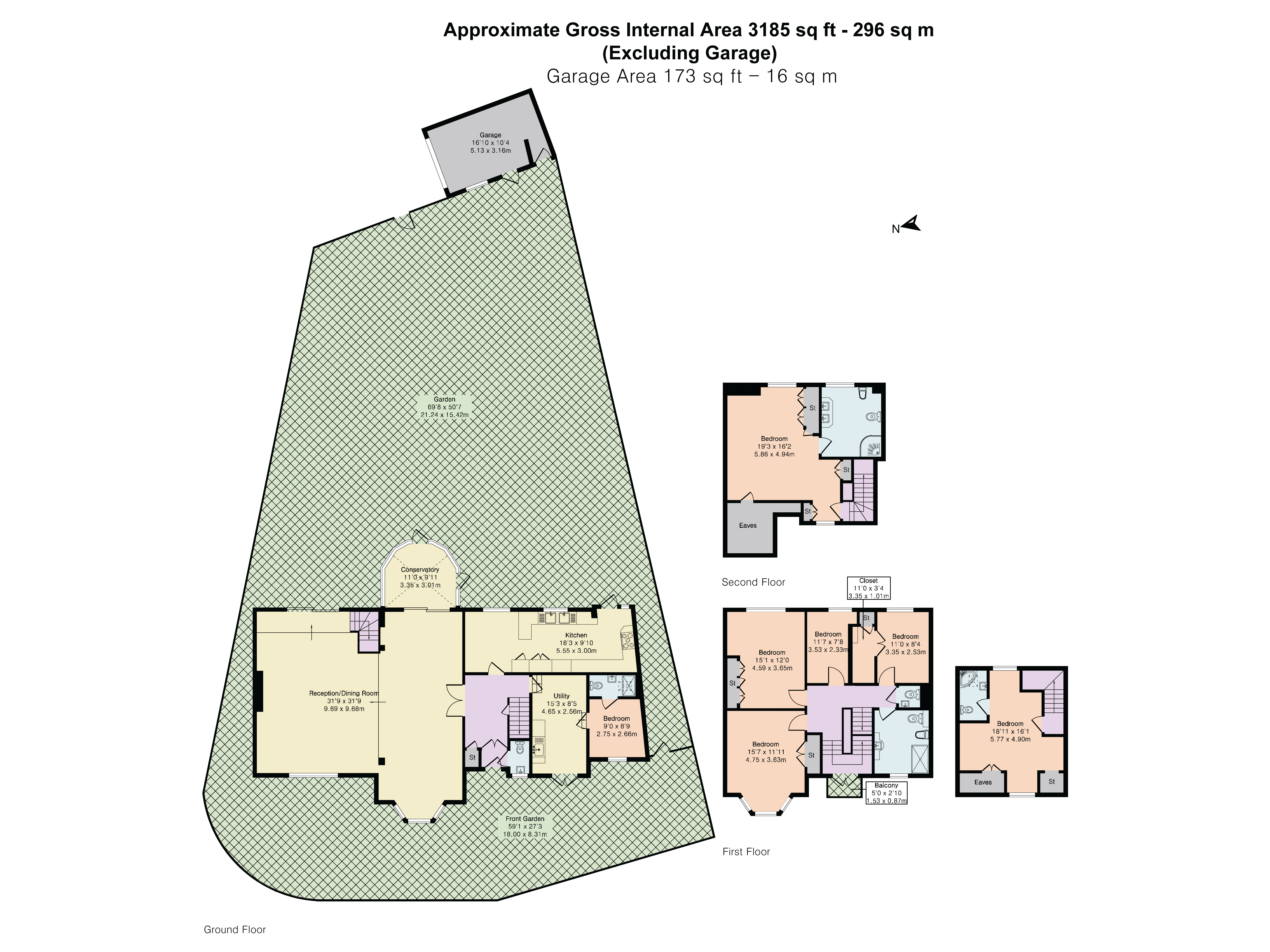 66, Beaufort Road, London floorplan