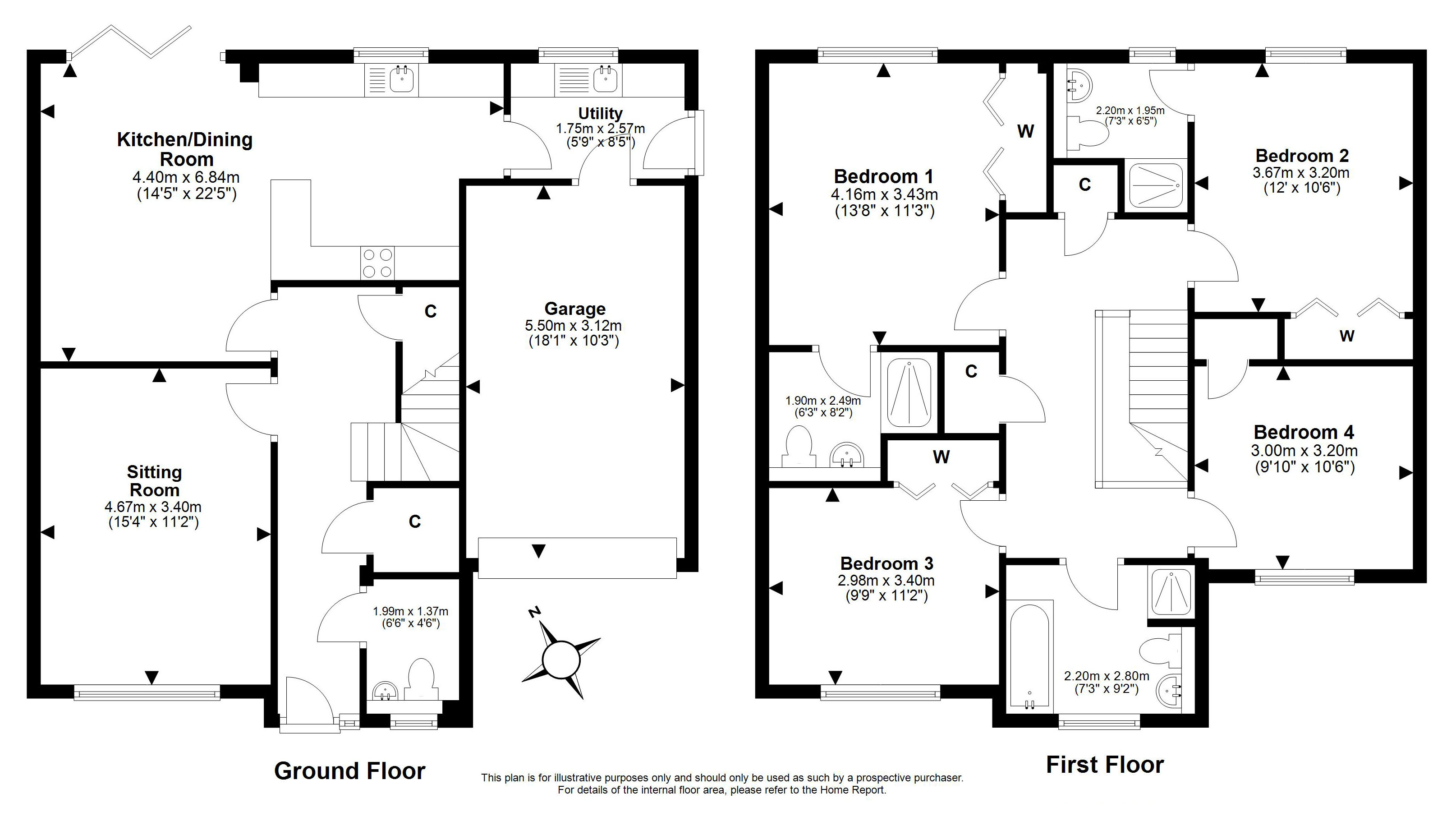 20, Ben Macdui Drive, East Calder floorplan