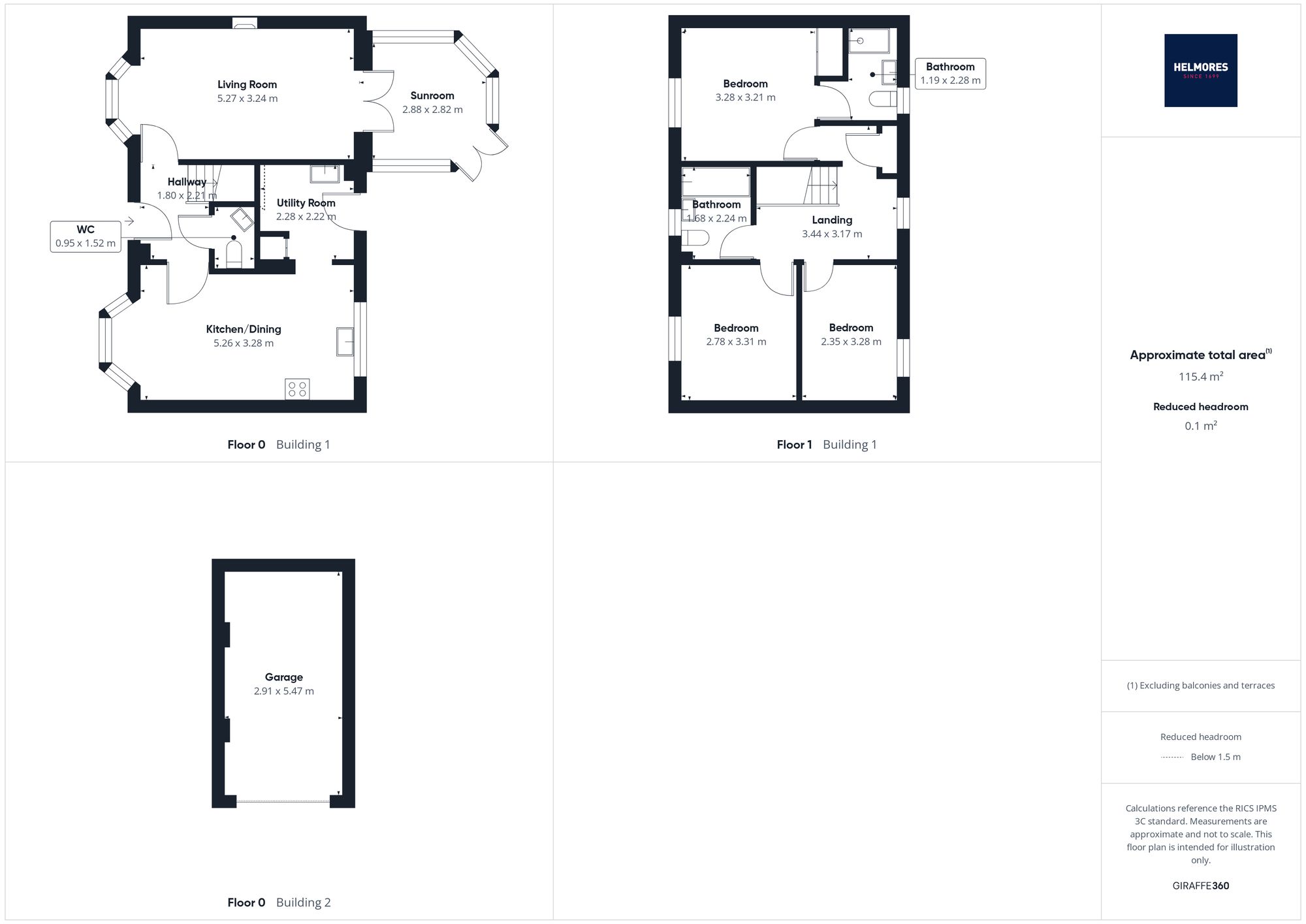 1 Iter Park, Crediton floorplan