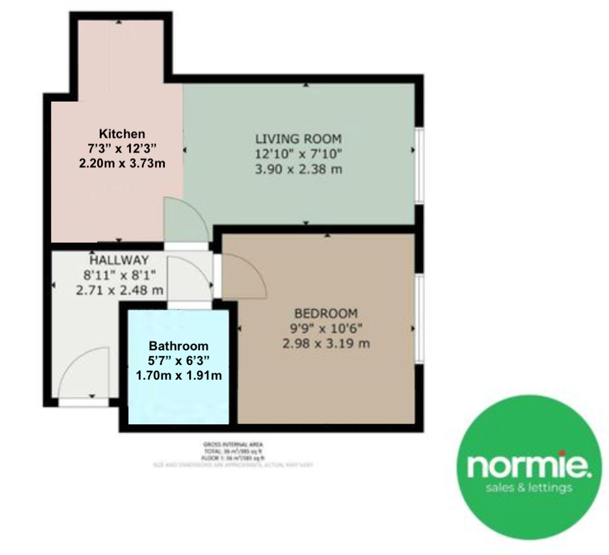 30 Redcot Court, Manchester floorplan