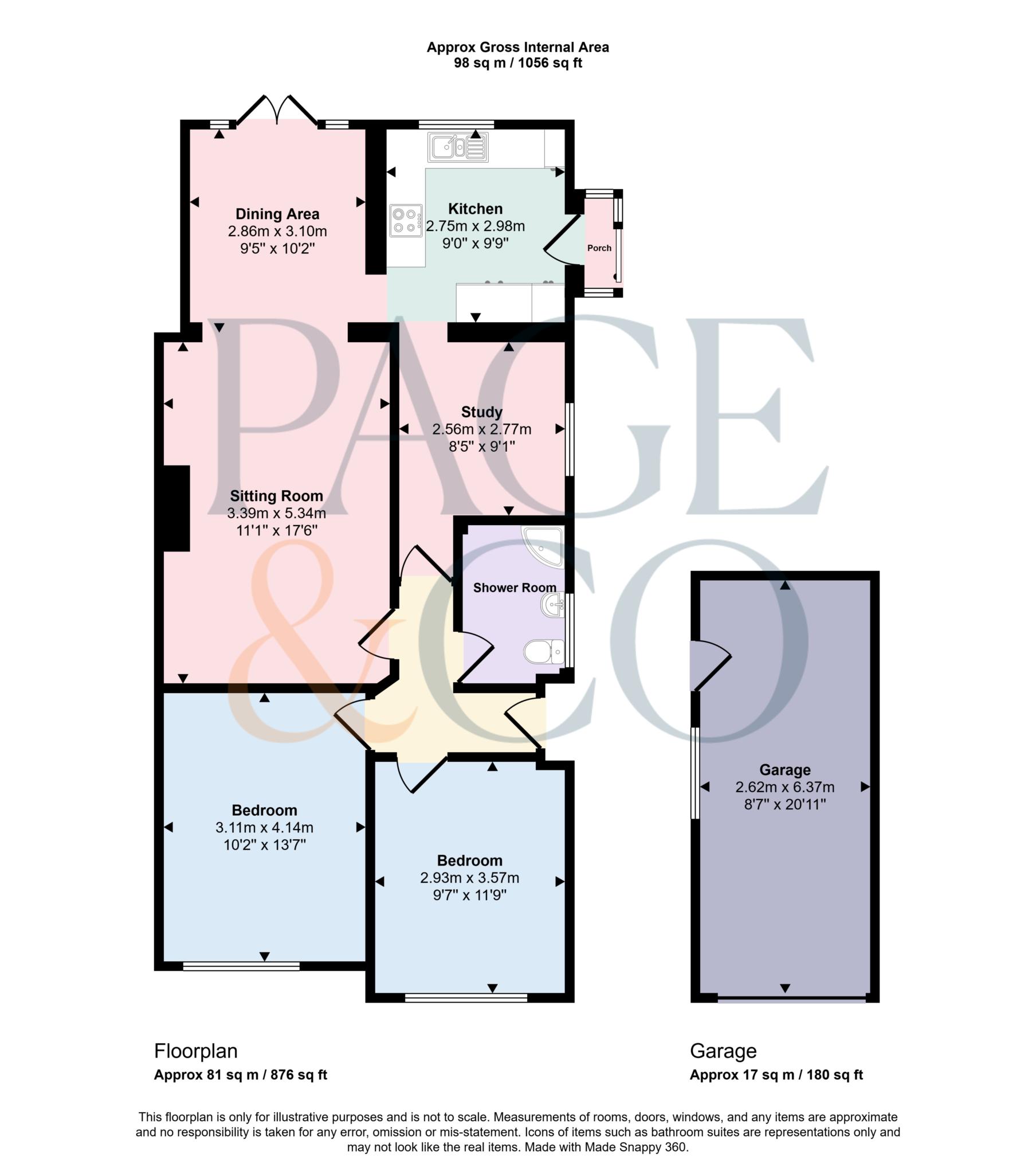 59, Barton Road, Canterbury floorplan