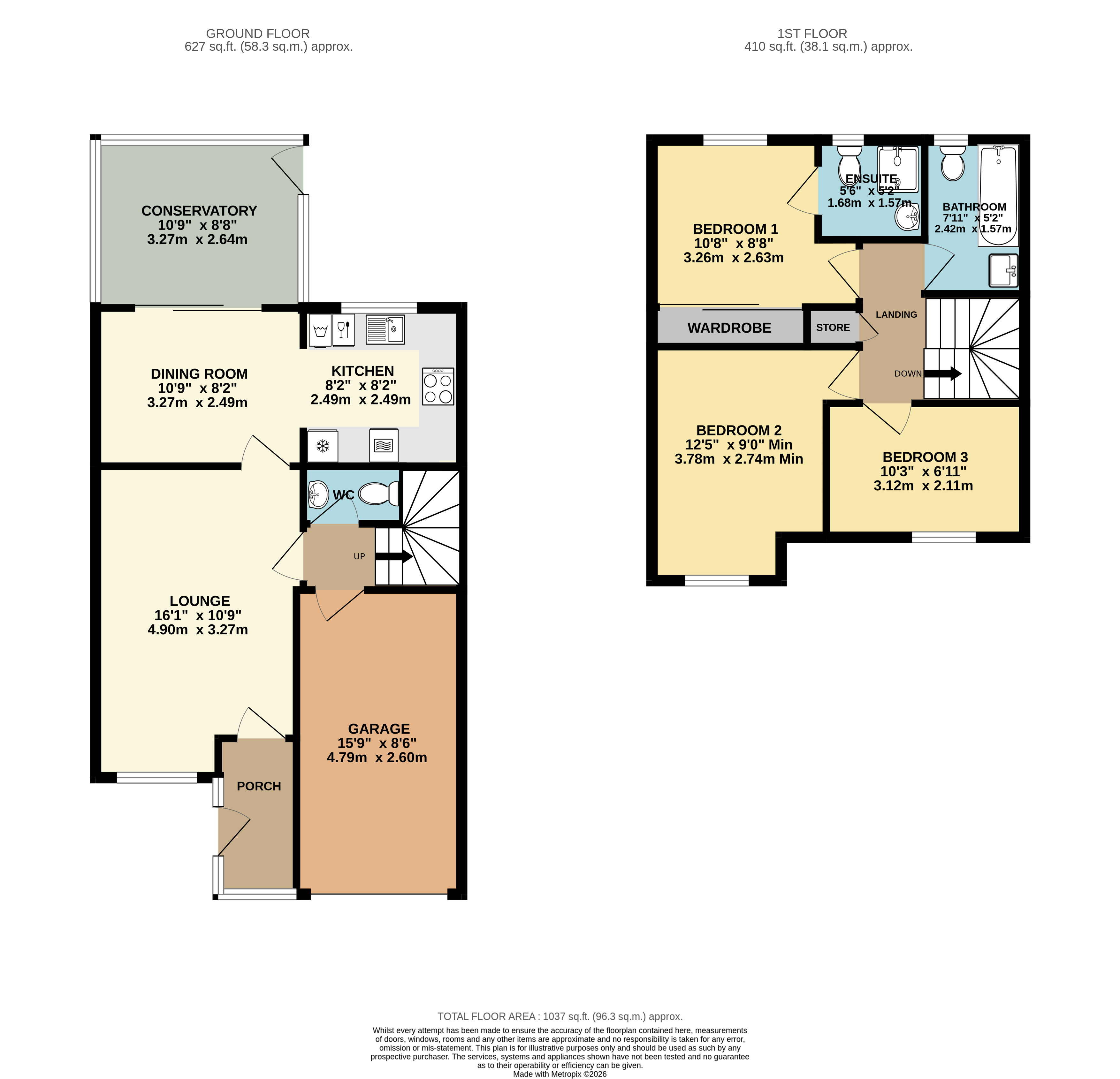 5, Norwood Lane, Buckinghamshire floorplan