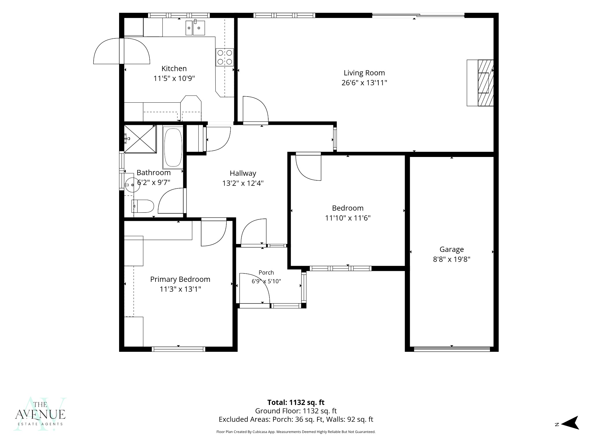 32, Heath Road, Grays floorplan