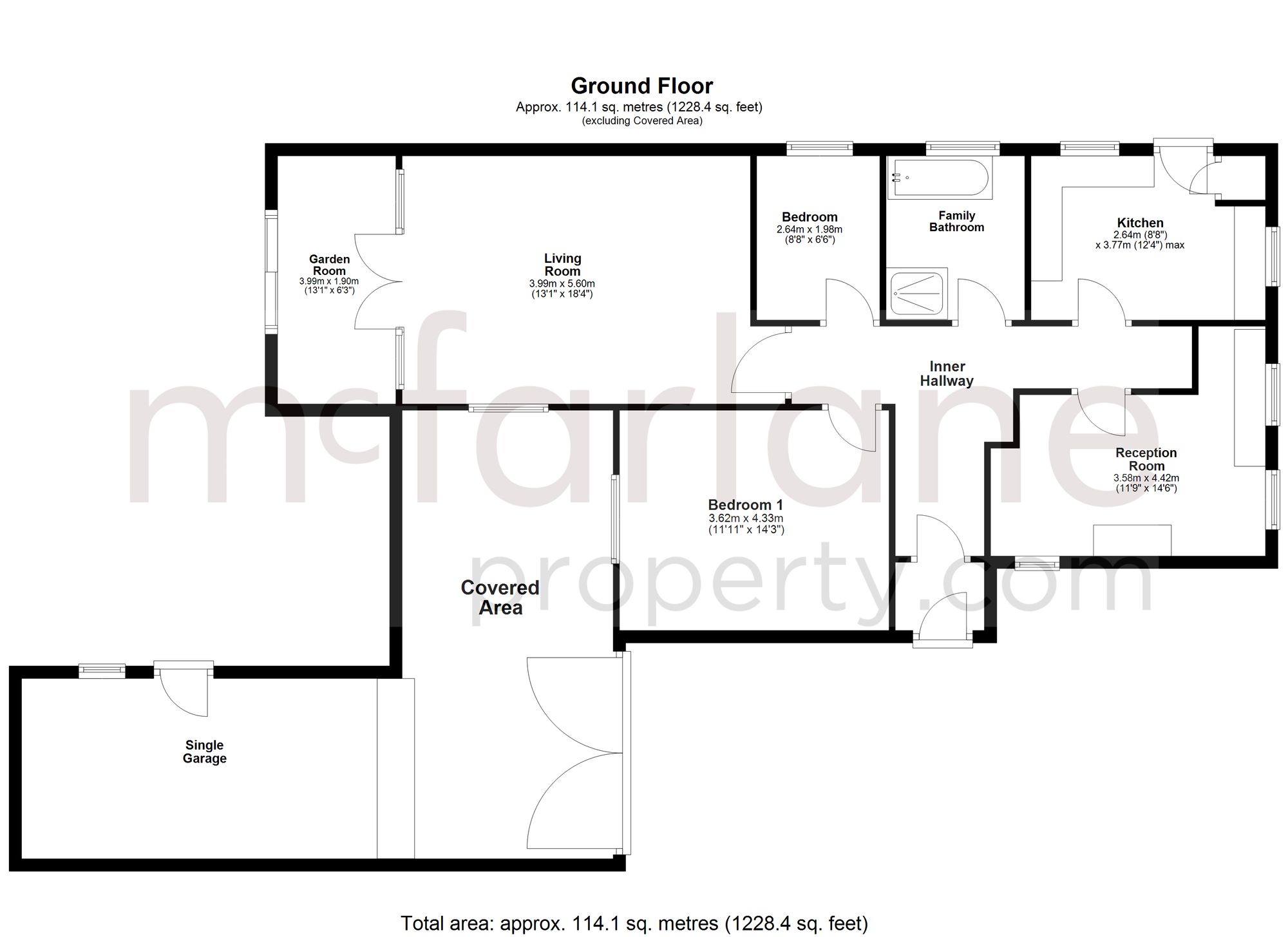 9 Highridge Close, Swindon floorplan