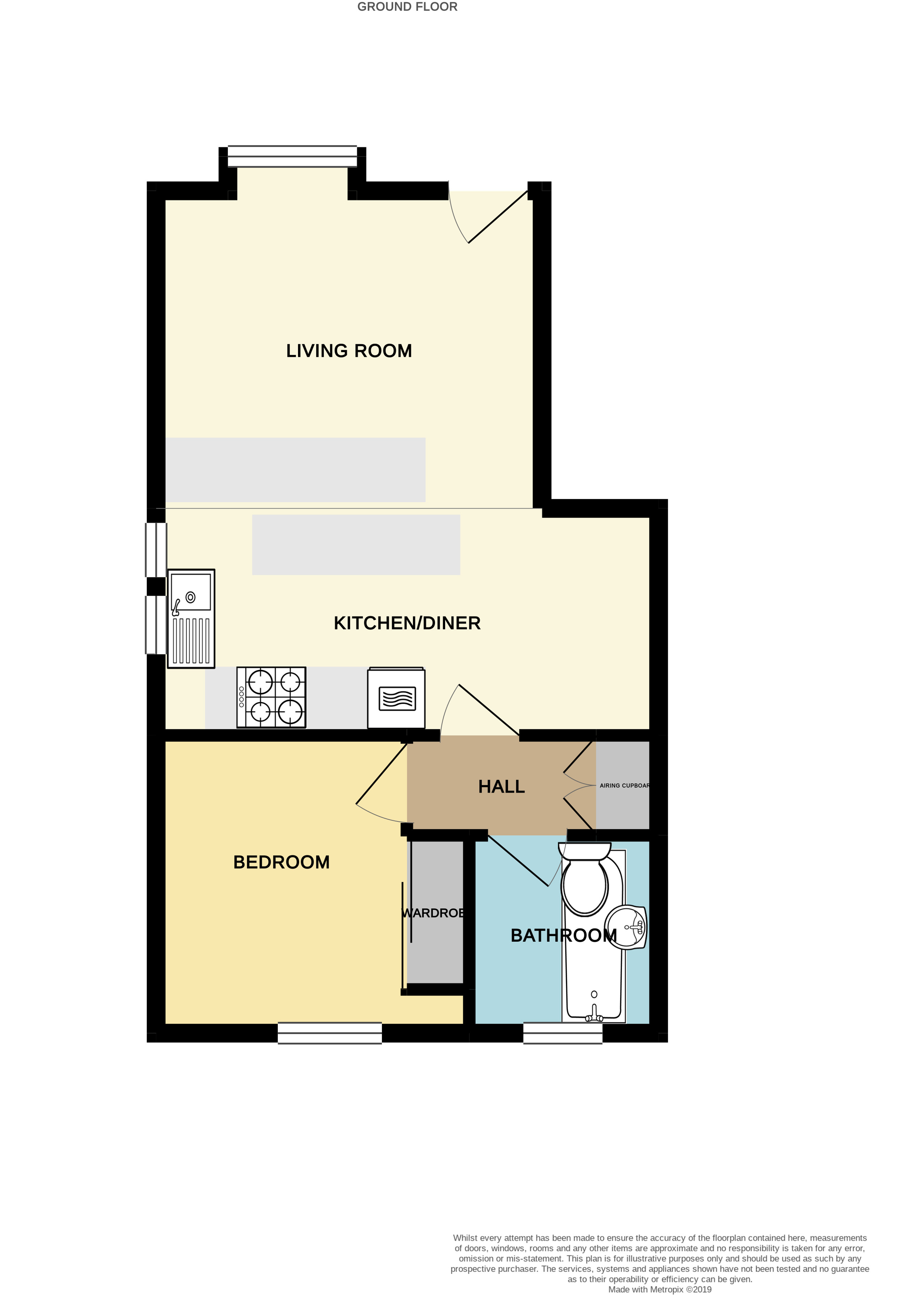 22, Bath Road, Stonehouse floorplan