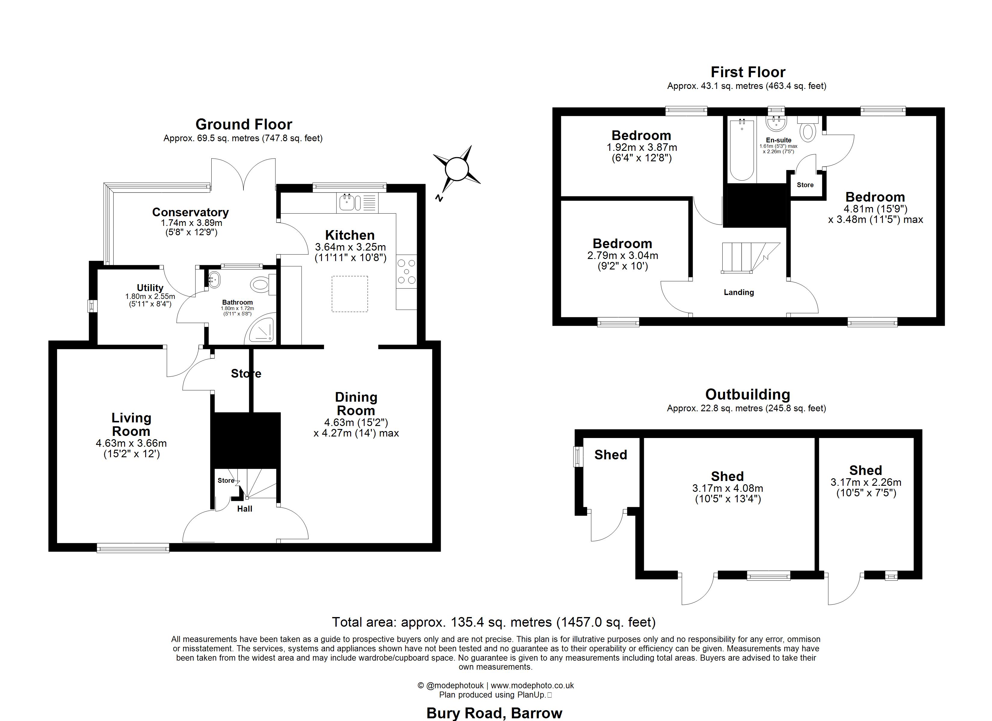 Dale Tree Cottage, 42, Bury Road, Bury St. Edmunds floorplan