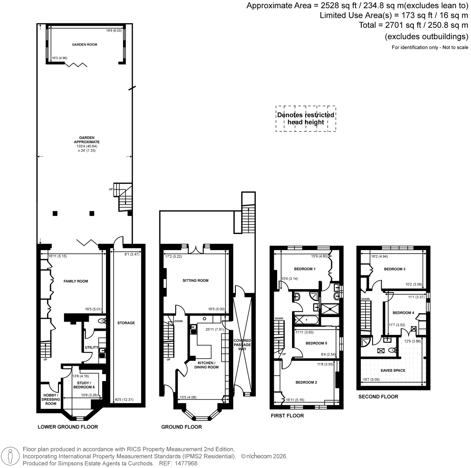 14, Munster Road, Teddington floorplan