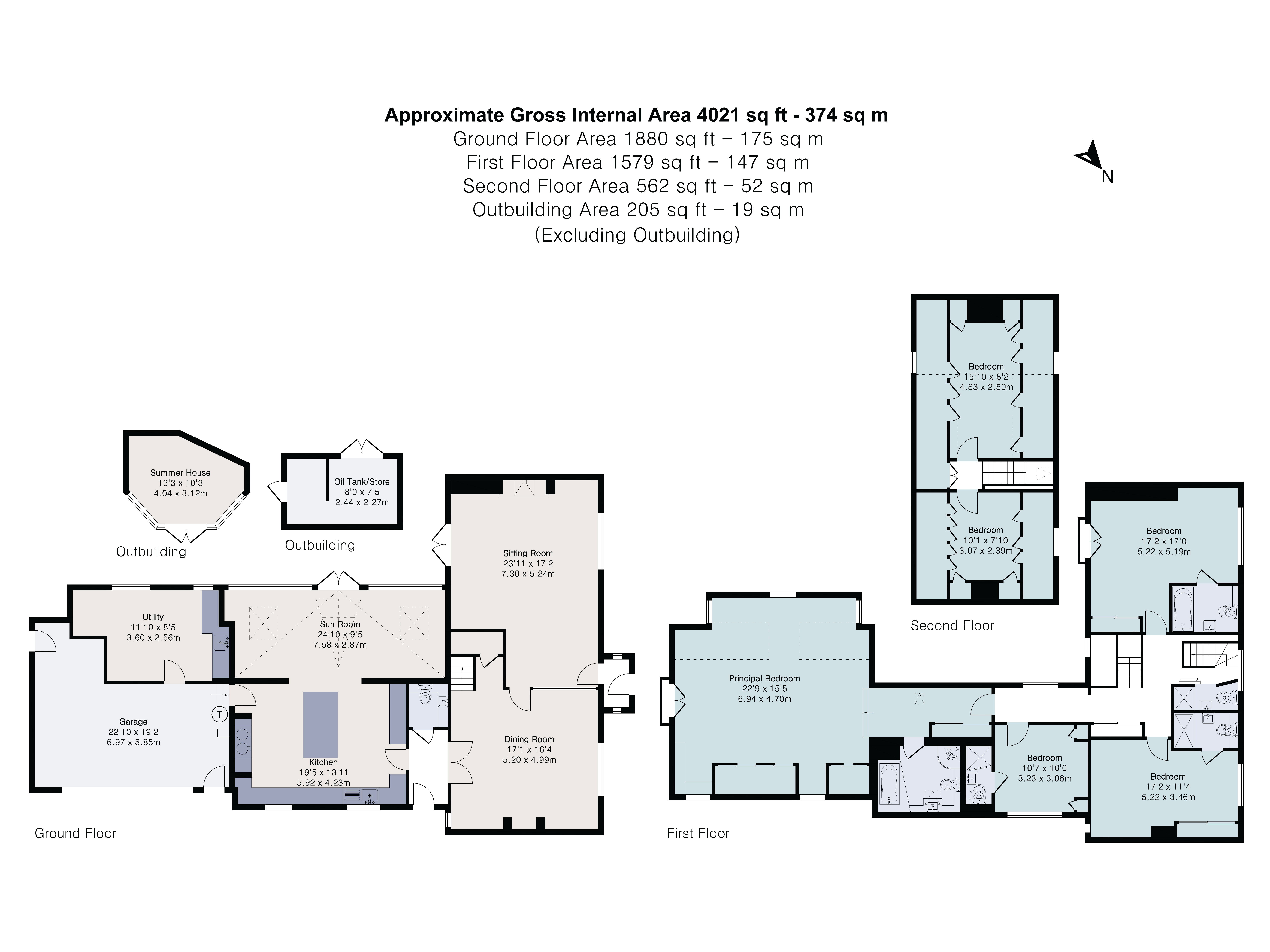 Bramley House, Main Street, Clifton floorplan
