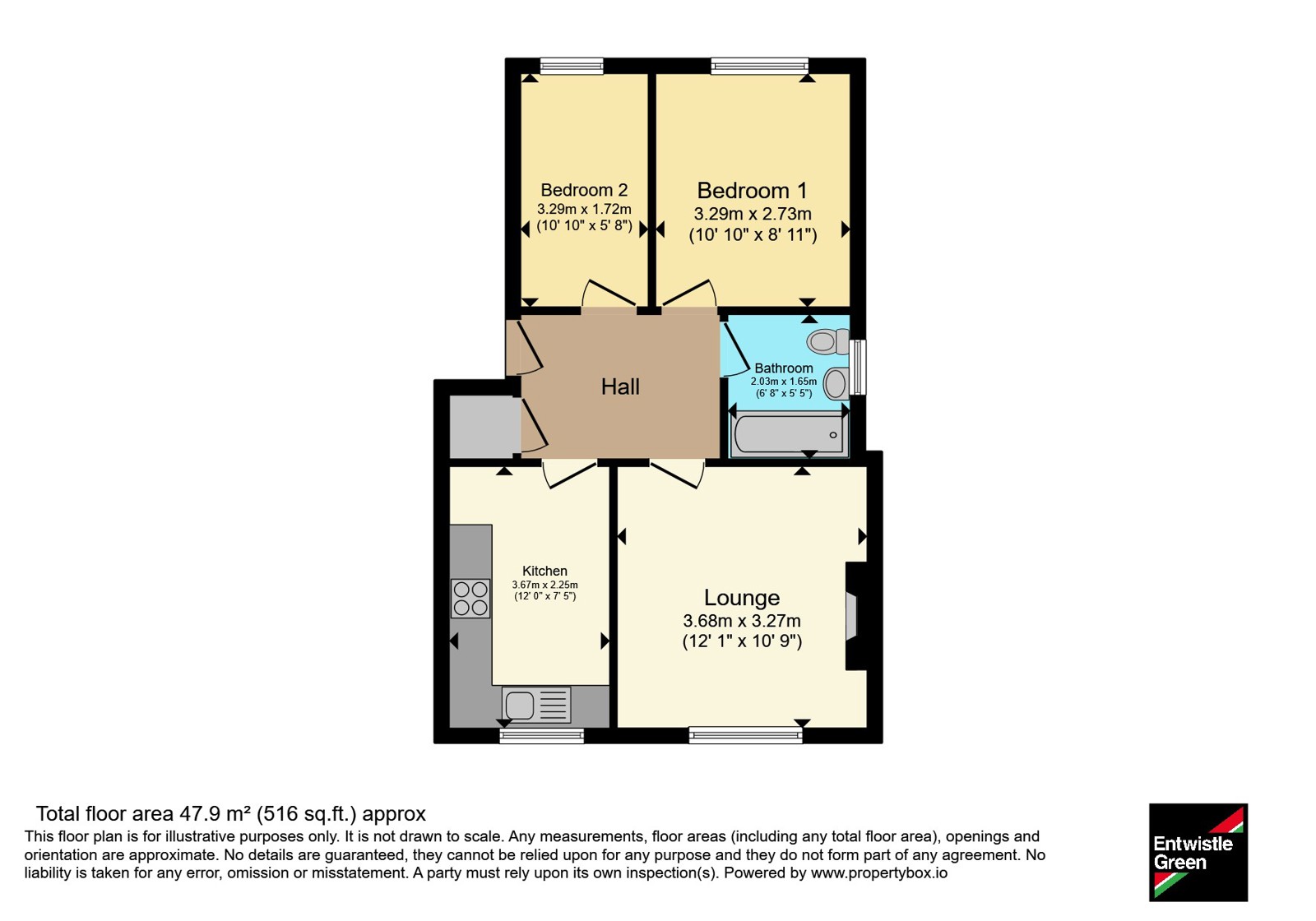 17, Aviary Court, Liverpool floorplan