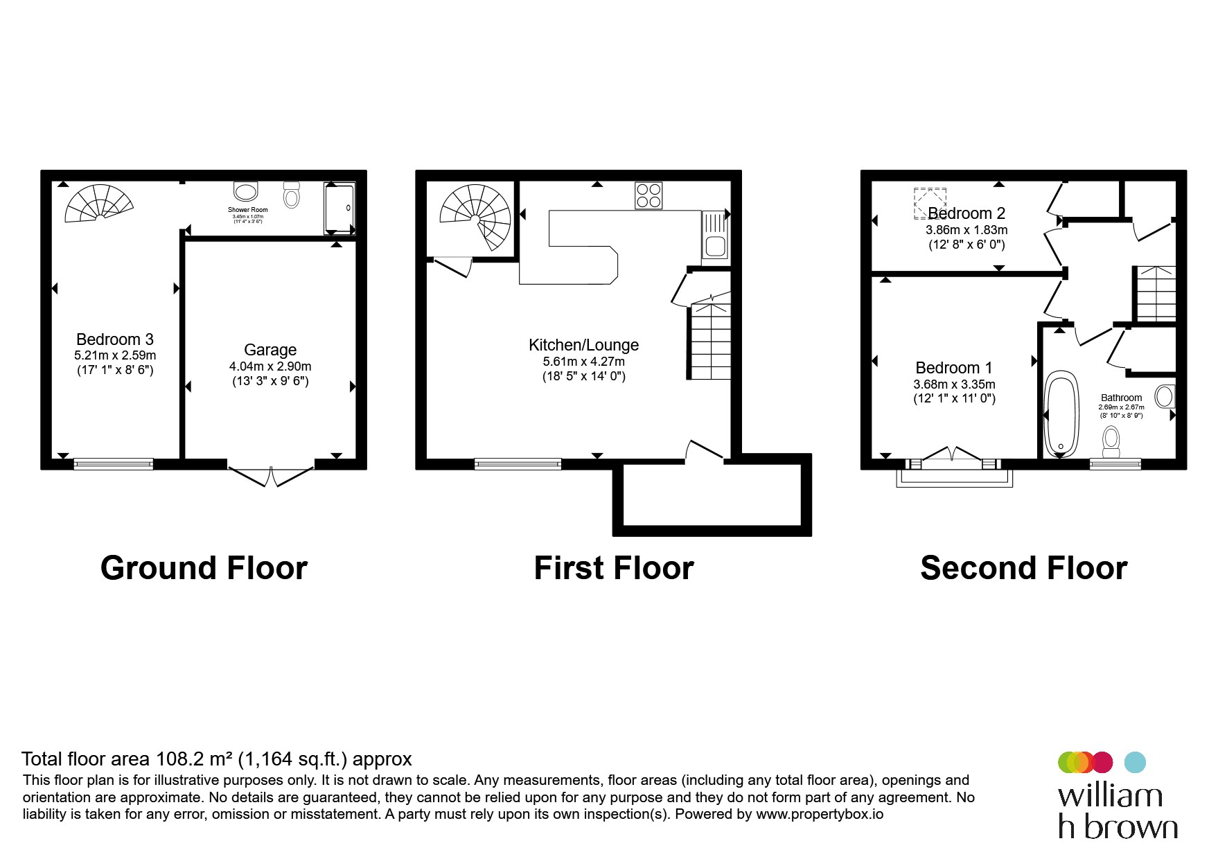 1, Bruce Court, Wisbech floorplan