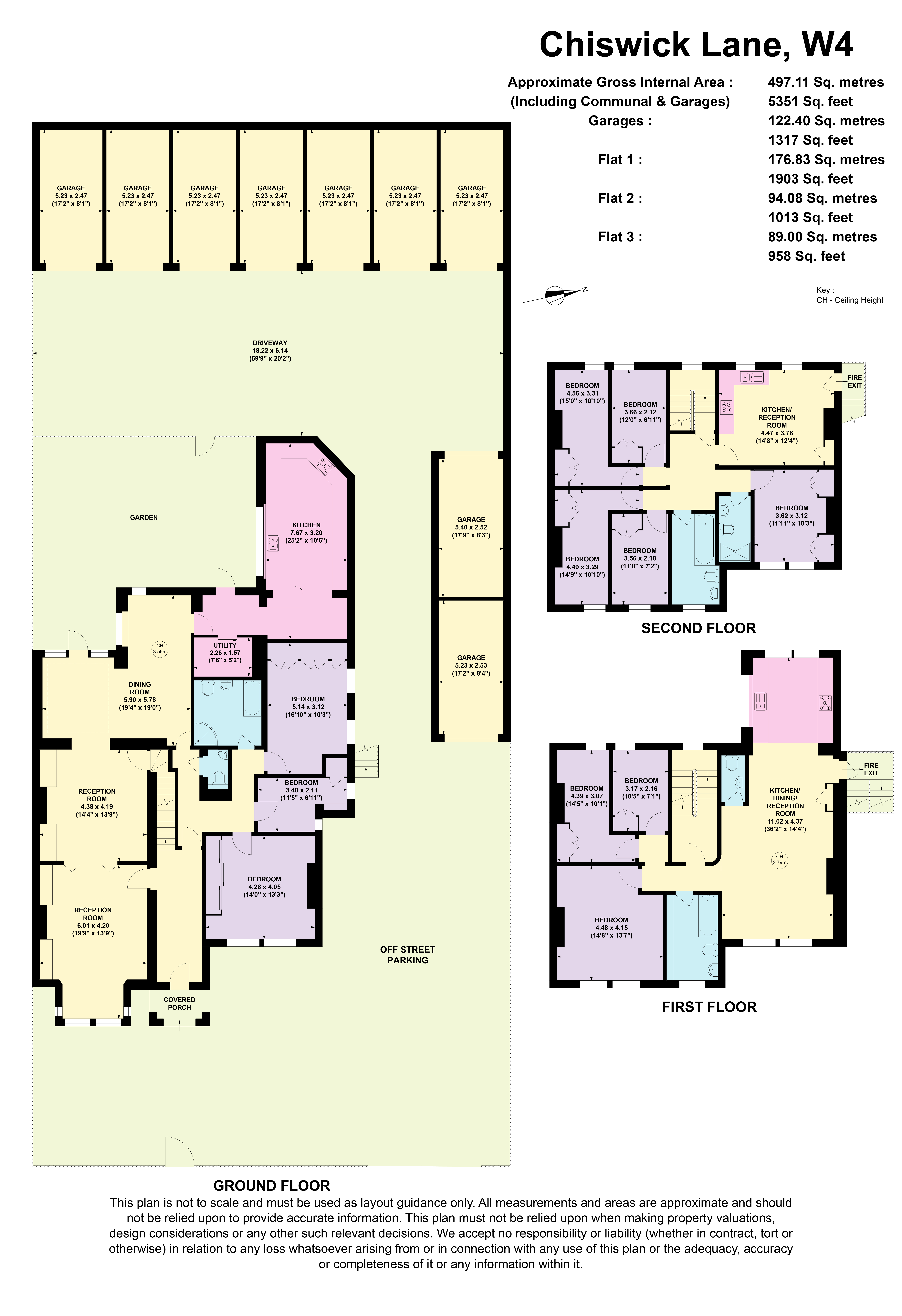 Chiswick Lane, London floorplan