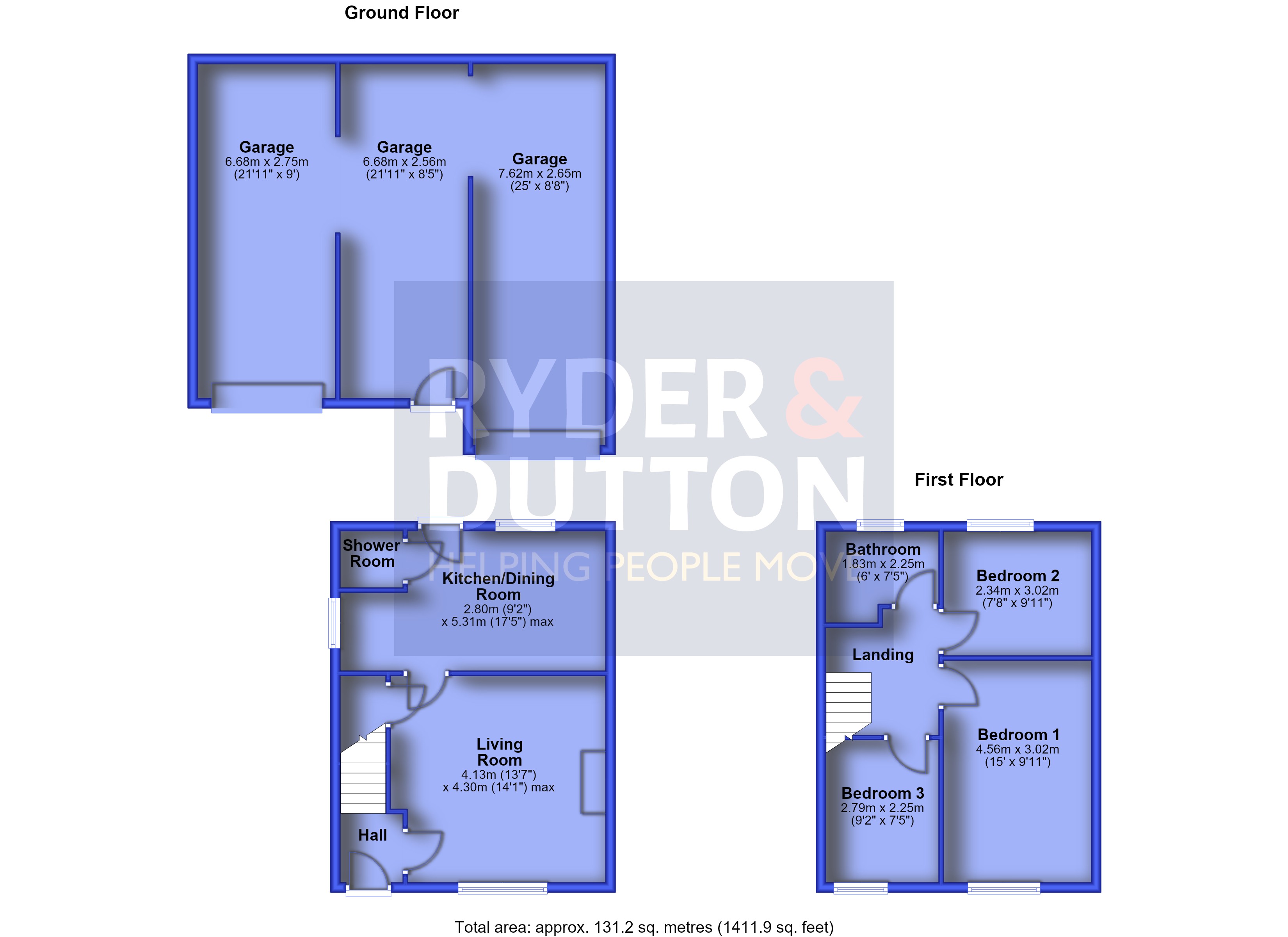 172, Leymoor Road, Huddersfield floorplan