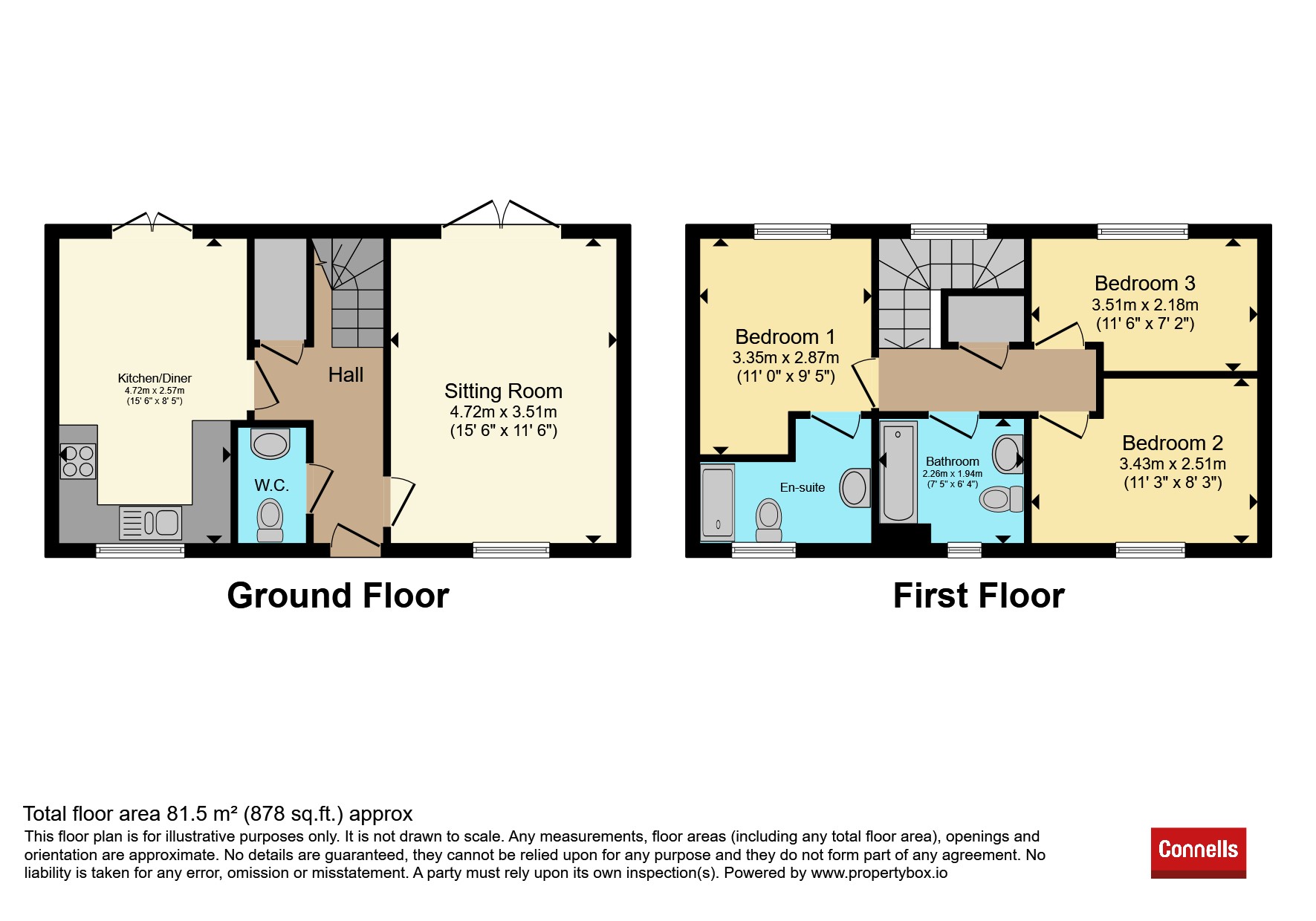27, Wheatfield Avenue, Chippenham floorplan