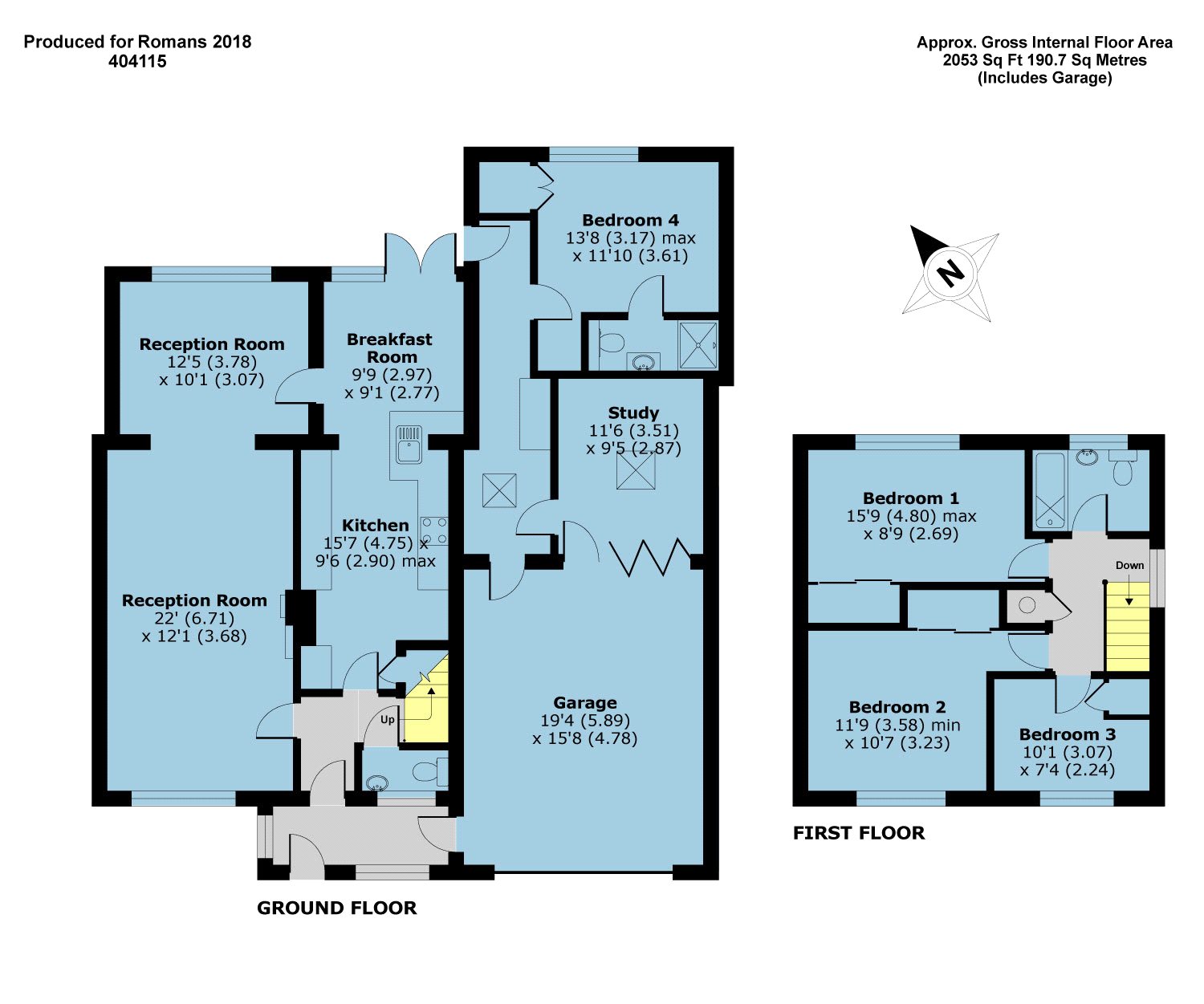 4 Bedrooms Semi-detached house for sale in Church Road, Farley Hill, Reading RG7