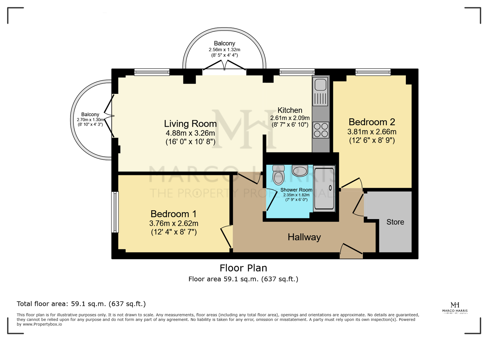 39, Andes Close, Southampton floorplan