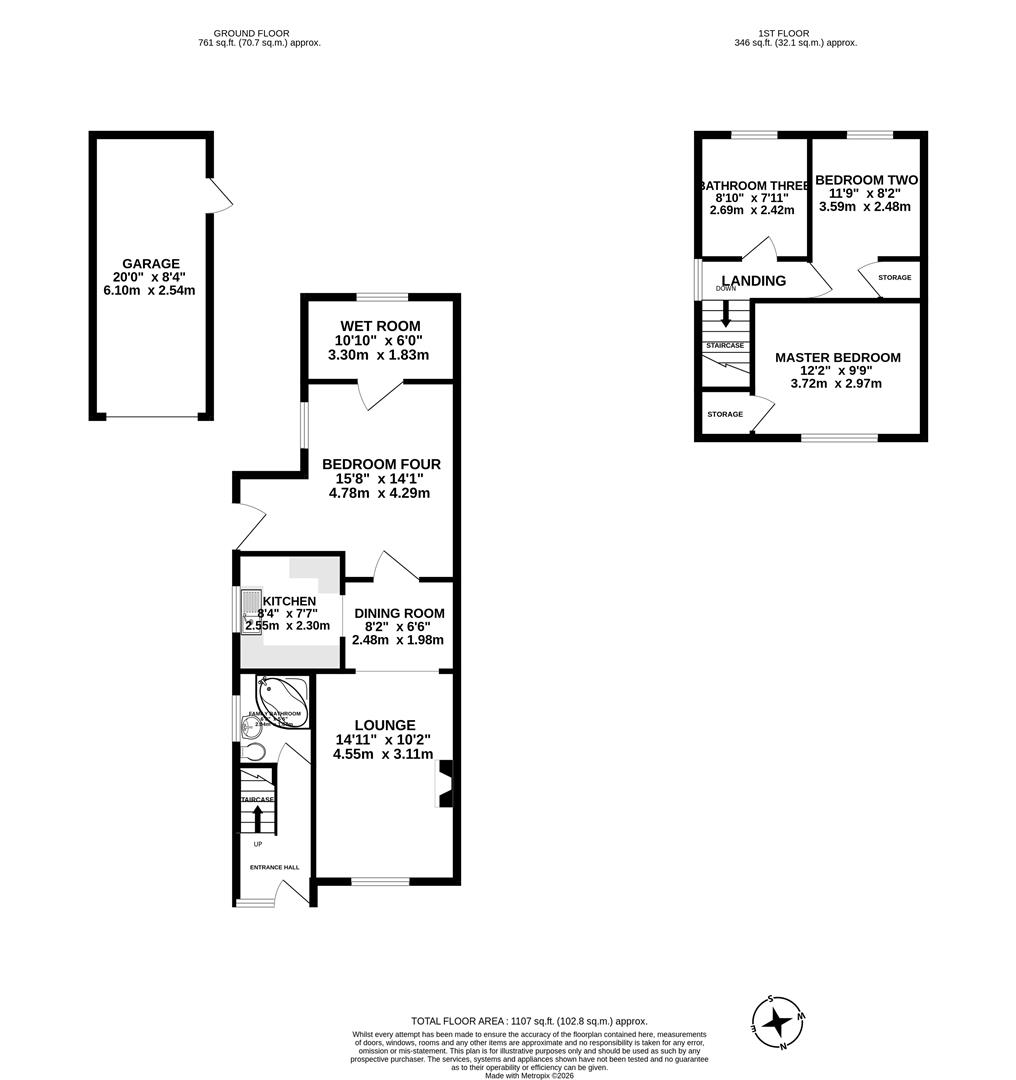 68, Mounsey Road, Preston floorplan