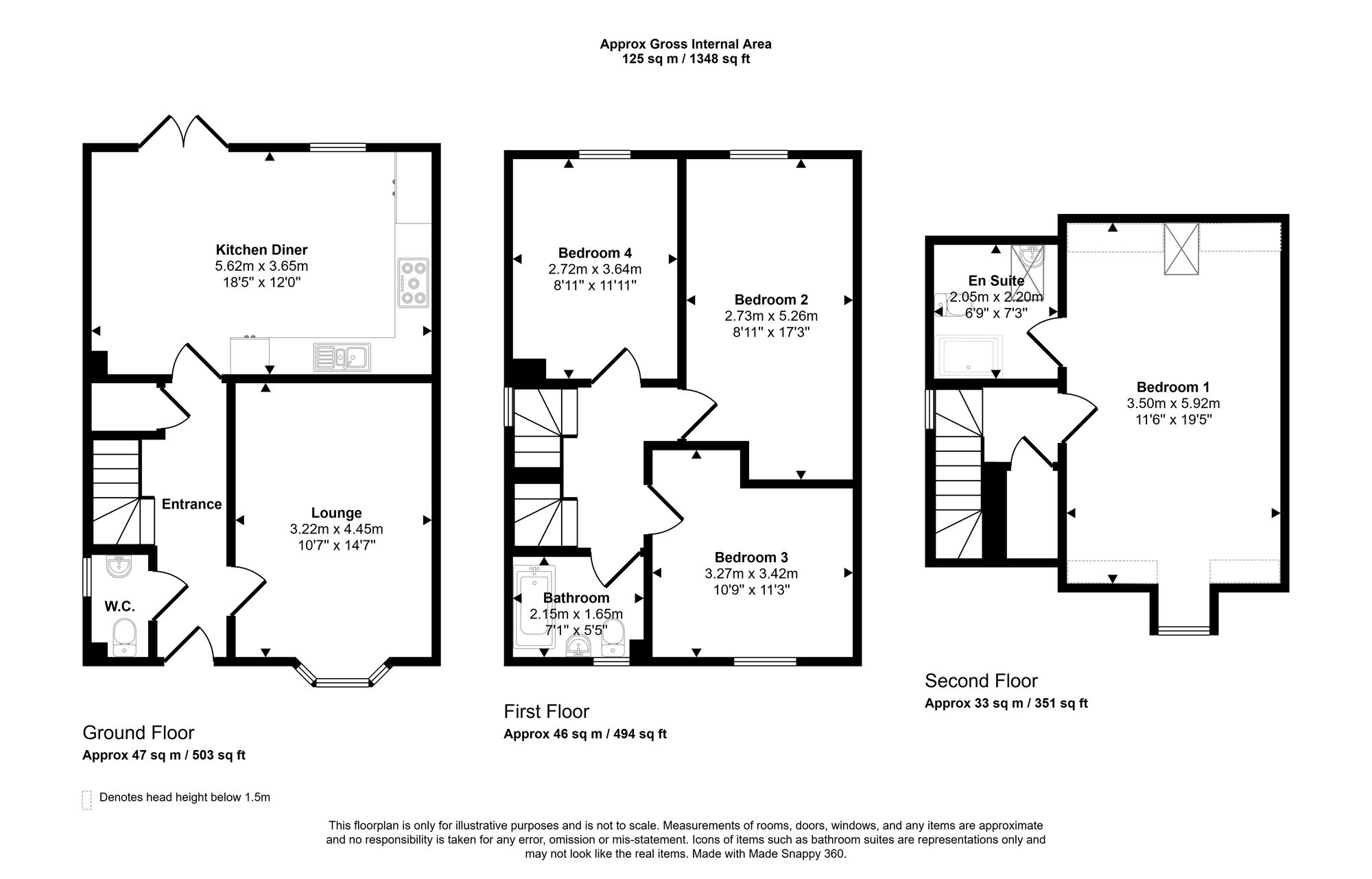 23 Meadowlands Road, Whitchurch floorplan