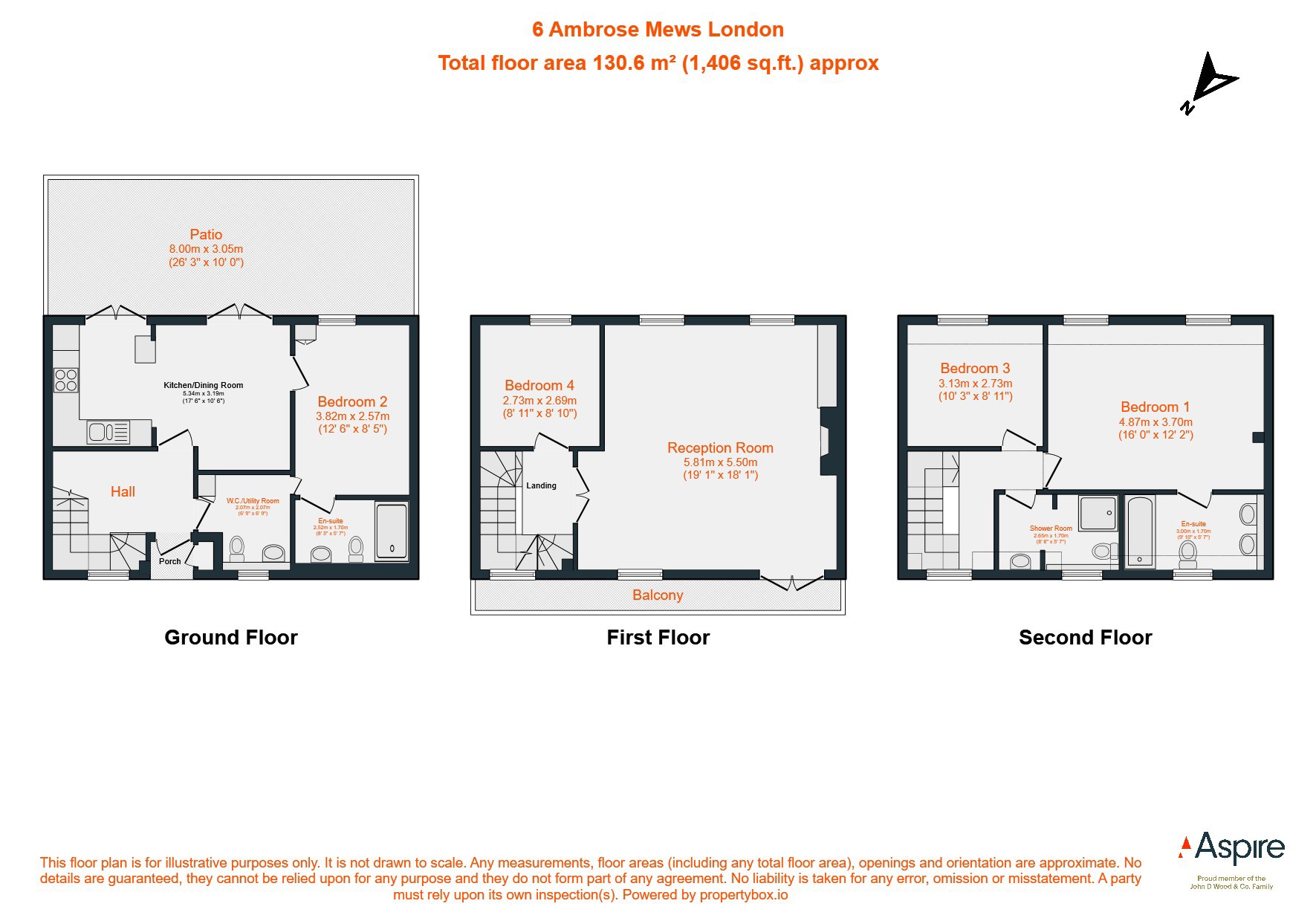 6, Ambrose Mews, London floorplan