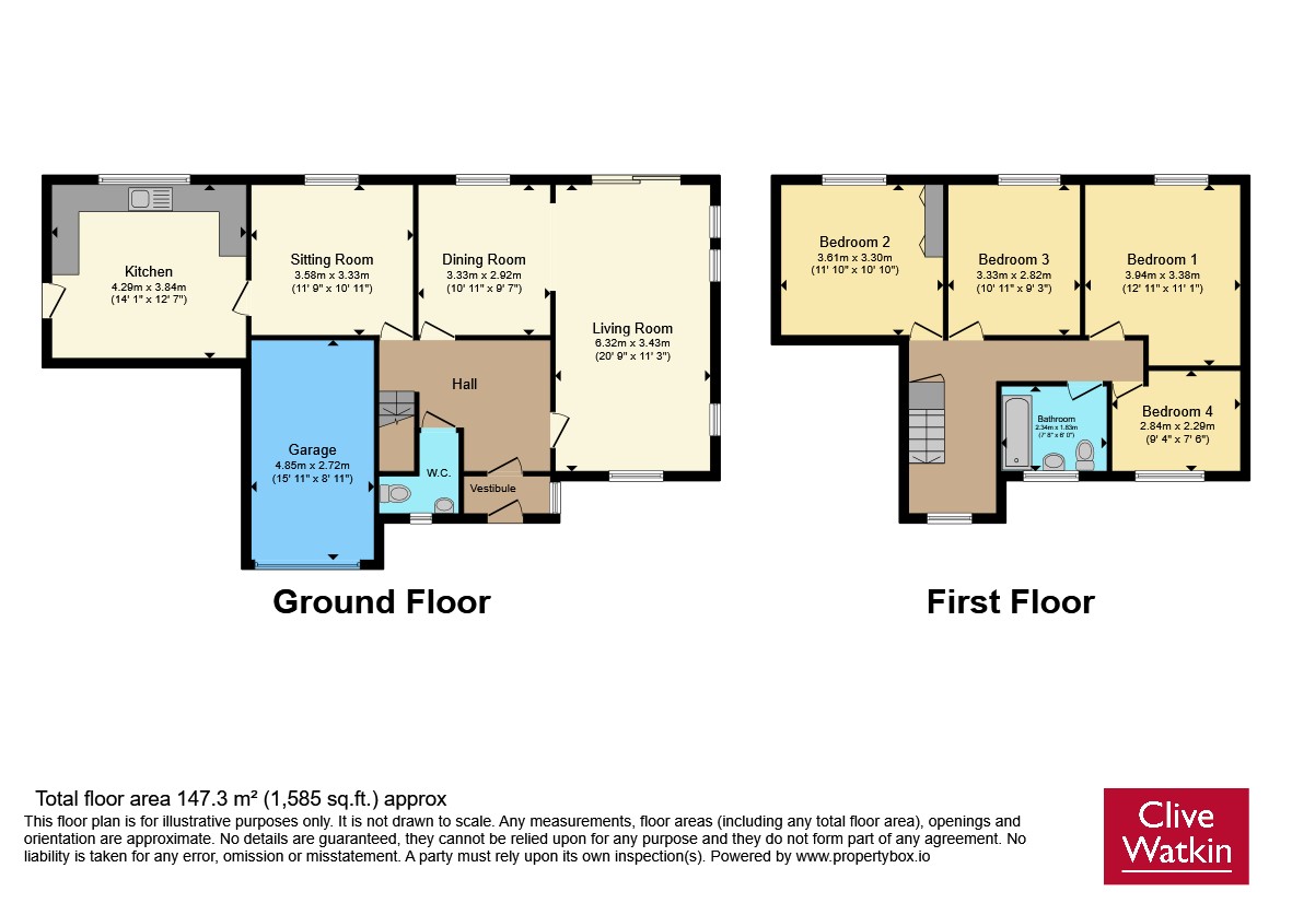 42, Burlingham Avenue, Merseyside floorplan