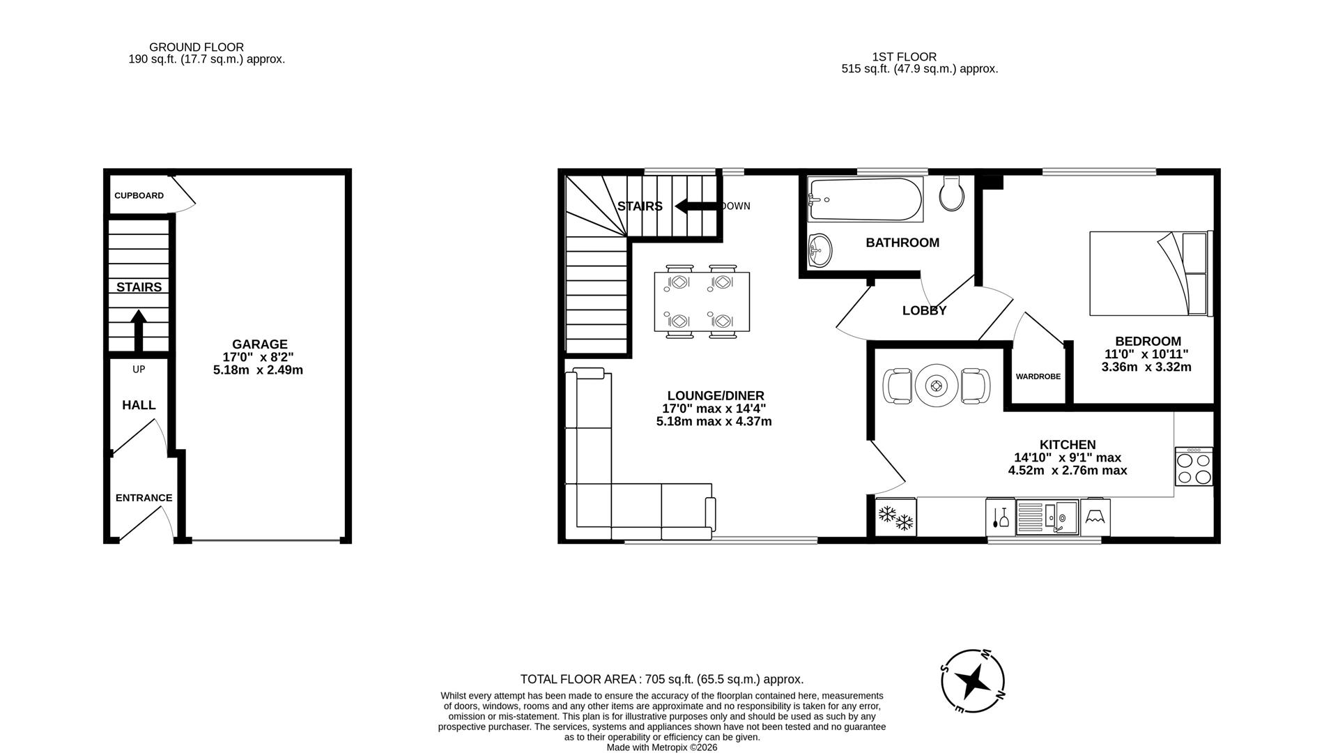 St. Austell Way, Swindon floorplan