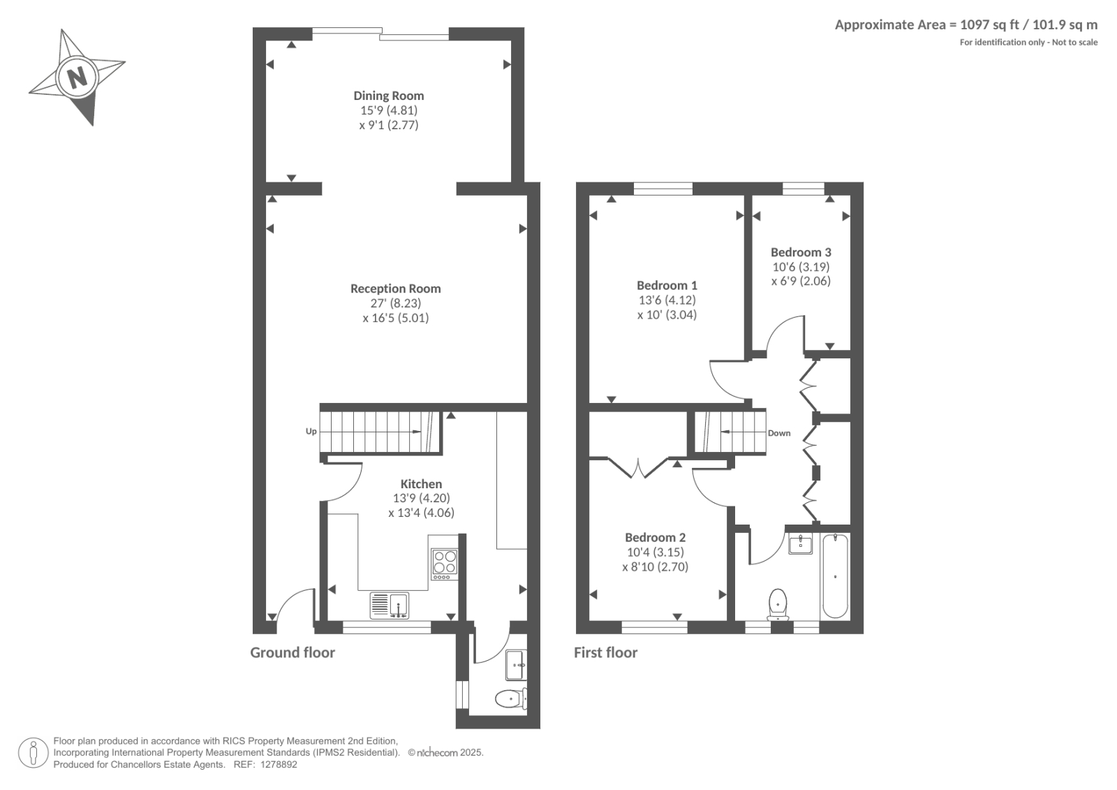 20, Briar Way, Oxford floorplan