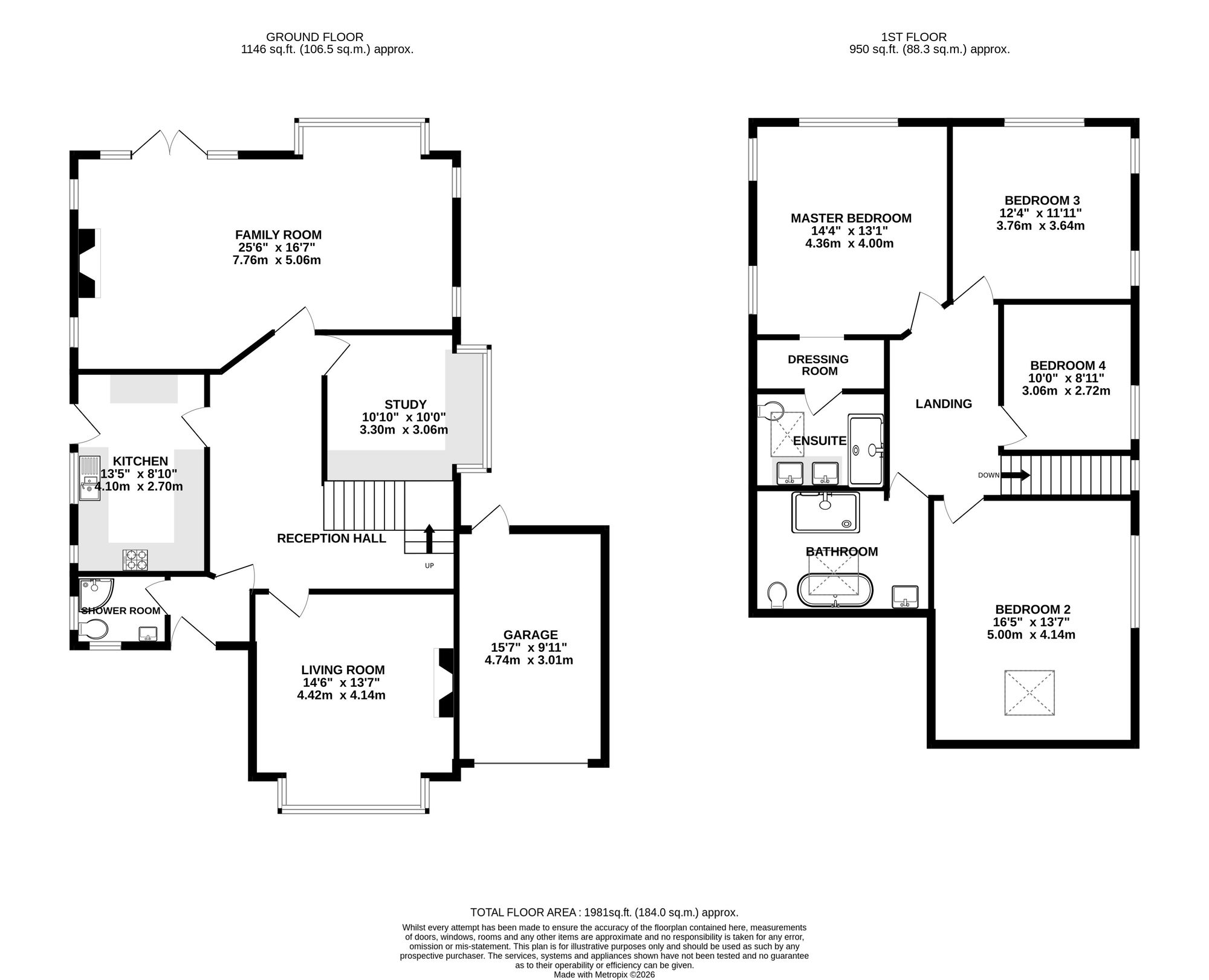 96 Beechwood Road, South Croydon floorplan