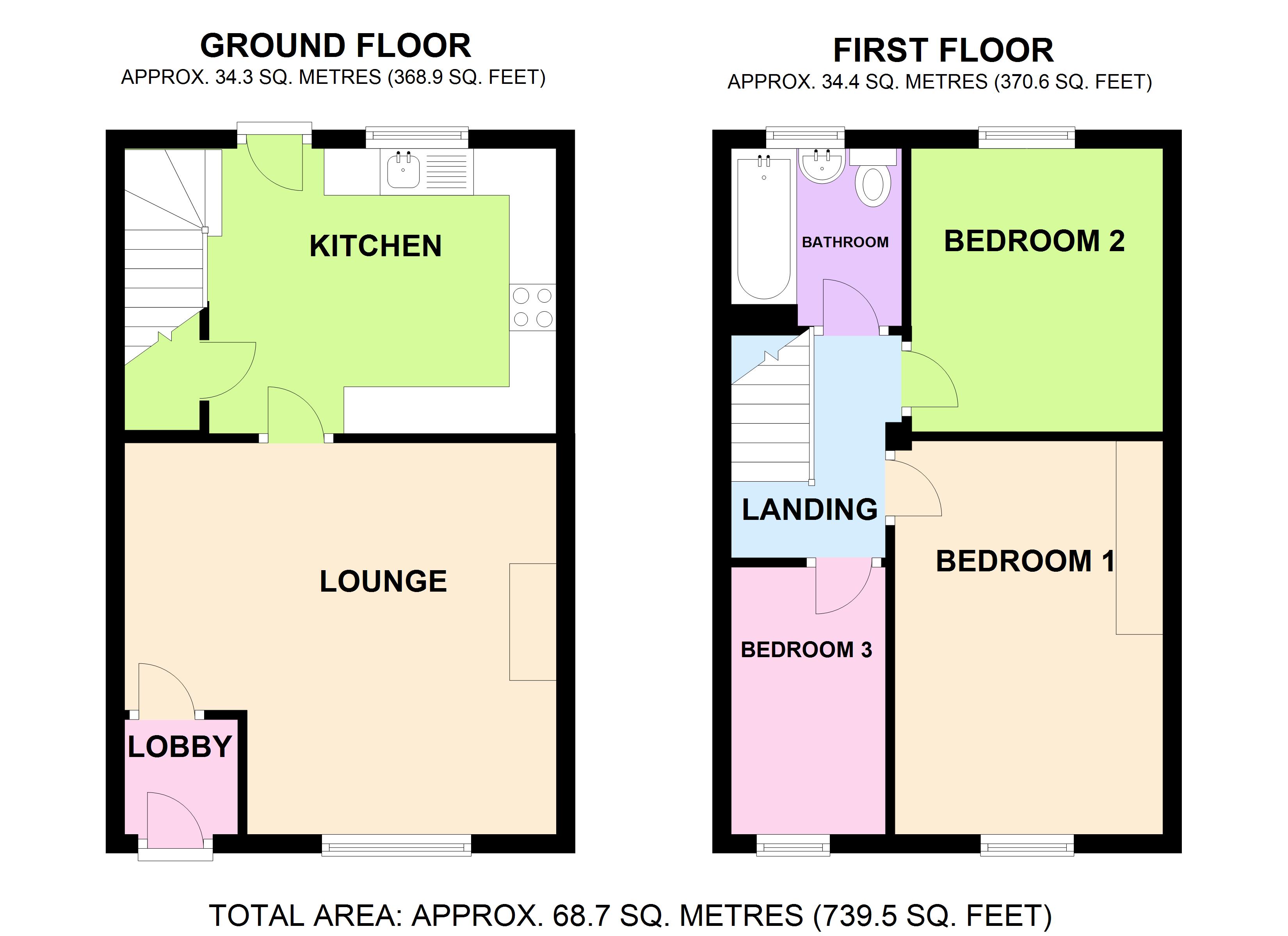 3 Bedrooms Terraced house for sale in Mersey Street, Ashton-On-Ribble, Preston, Lancashire PR2