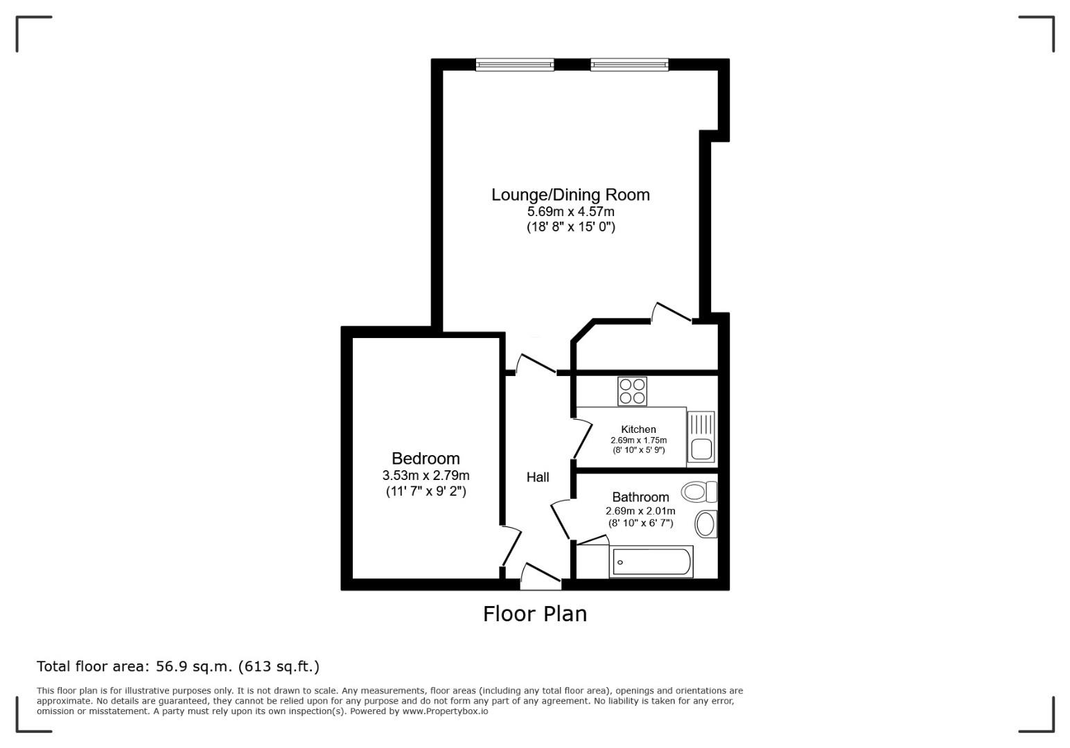 Park House Apartments, Leeds floorplan
