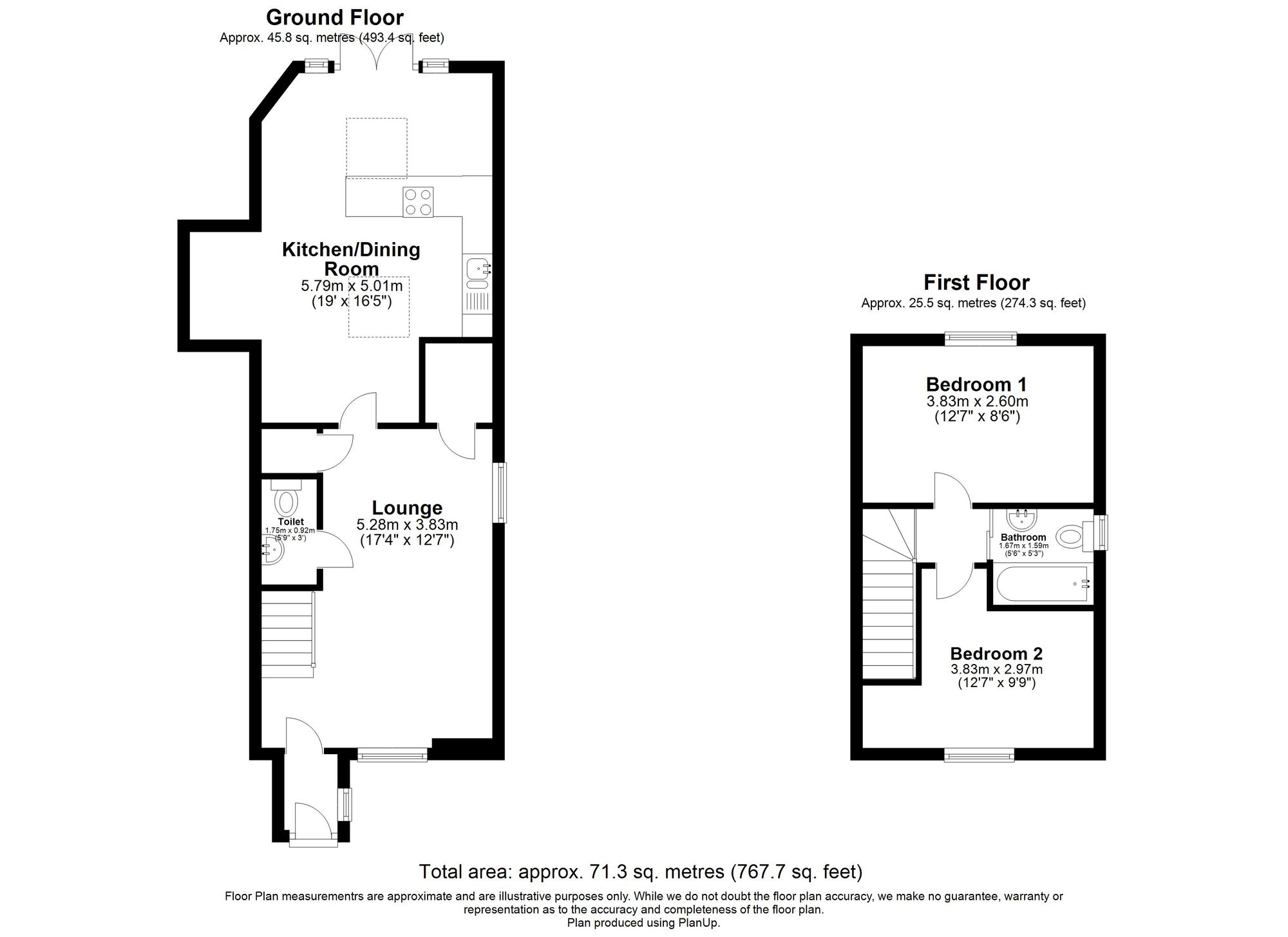 11 New Road, Royston floorplan