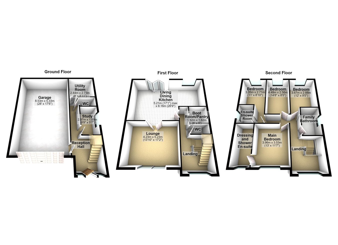 18, Deyne Brook Court, Holmfirth floorplan