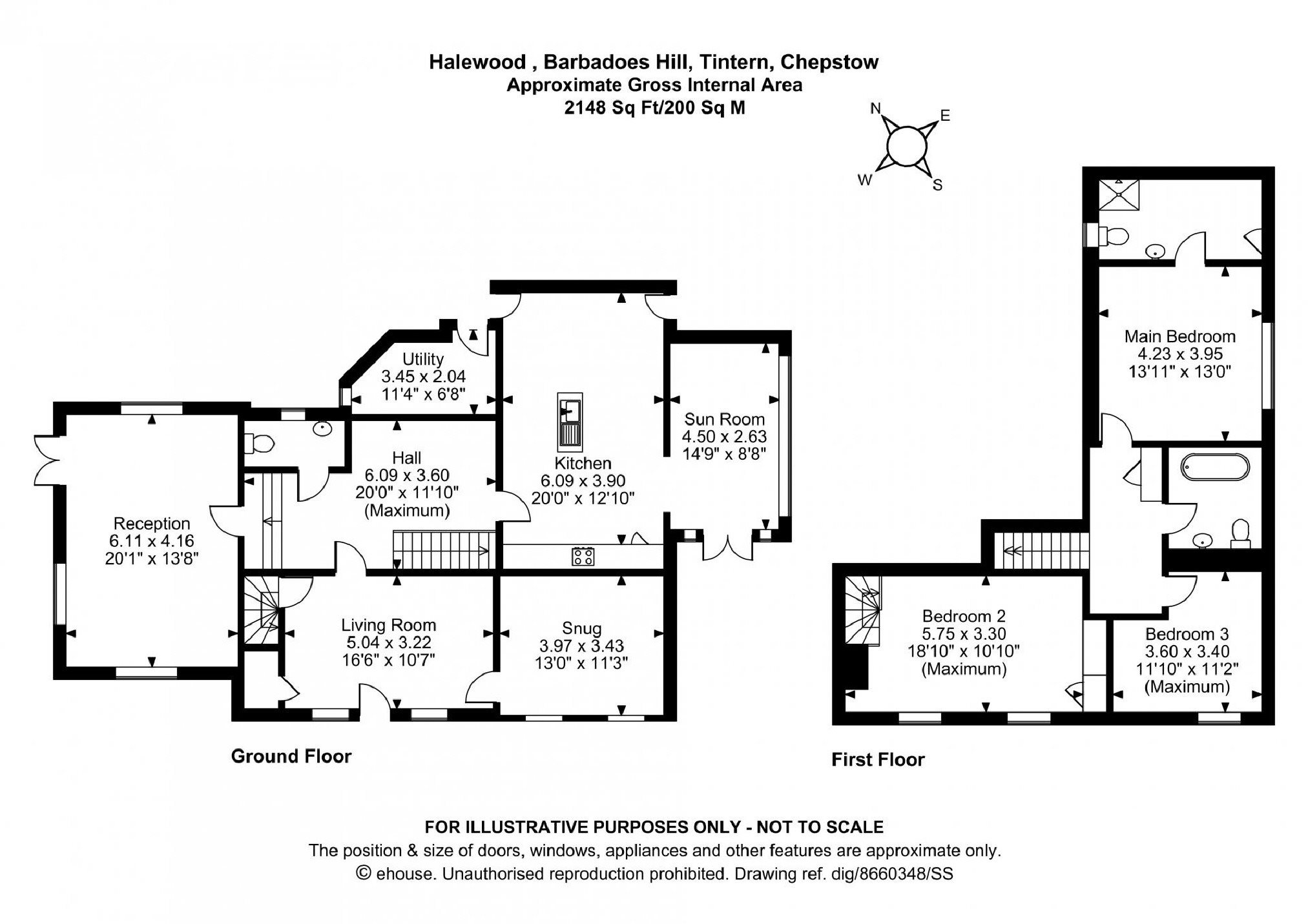 Halewood 9, Barbadoes Hill, Barbadoes, Tintern, Chepstow floorplan