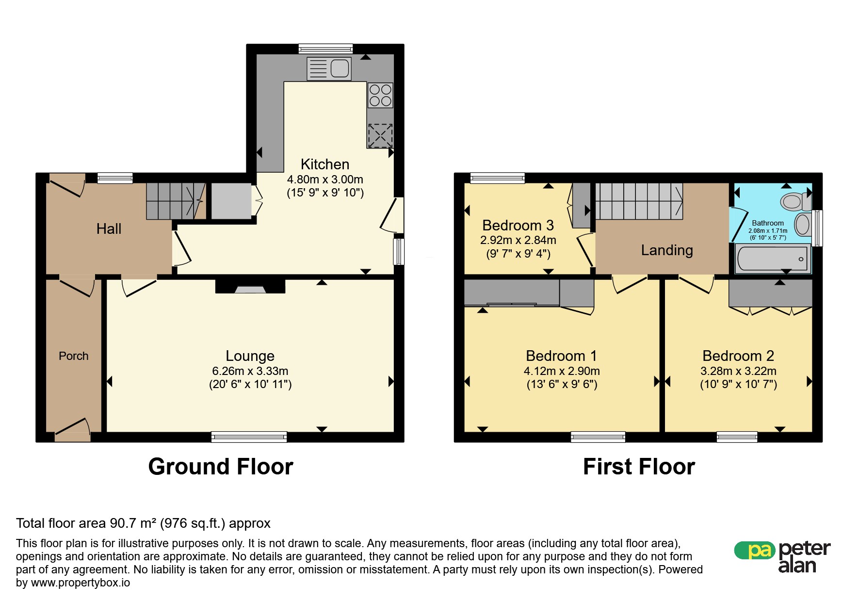 52, Cheriton Crescent, Swansea floorplan